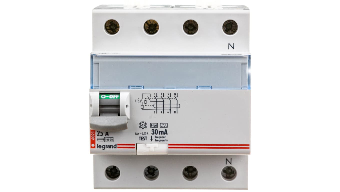 

Wyłącznik różnicowoprądowy P 304 4P 25A 0,03A Typ F (HPI) SERII DX3 411694, Hpi) serii dx3 41169