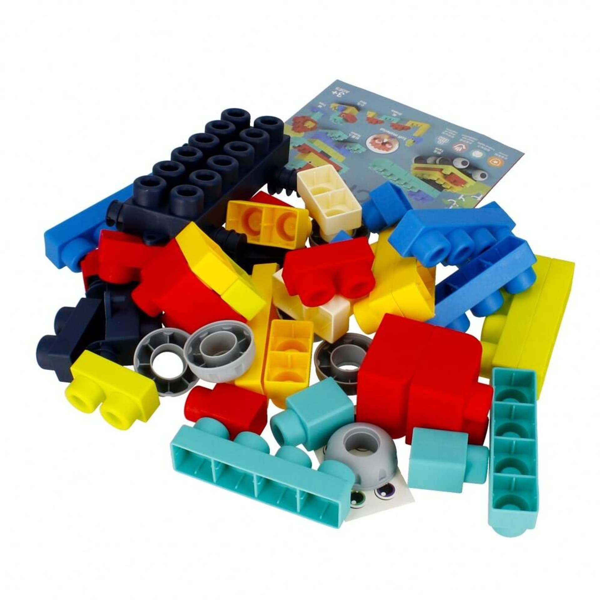

Klocki Konstrukcyjne Junior Soft 40 elementów MEGA CREATIVE 502451