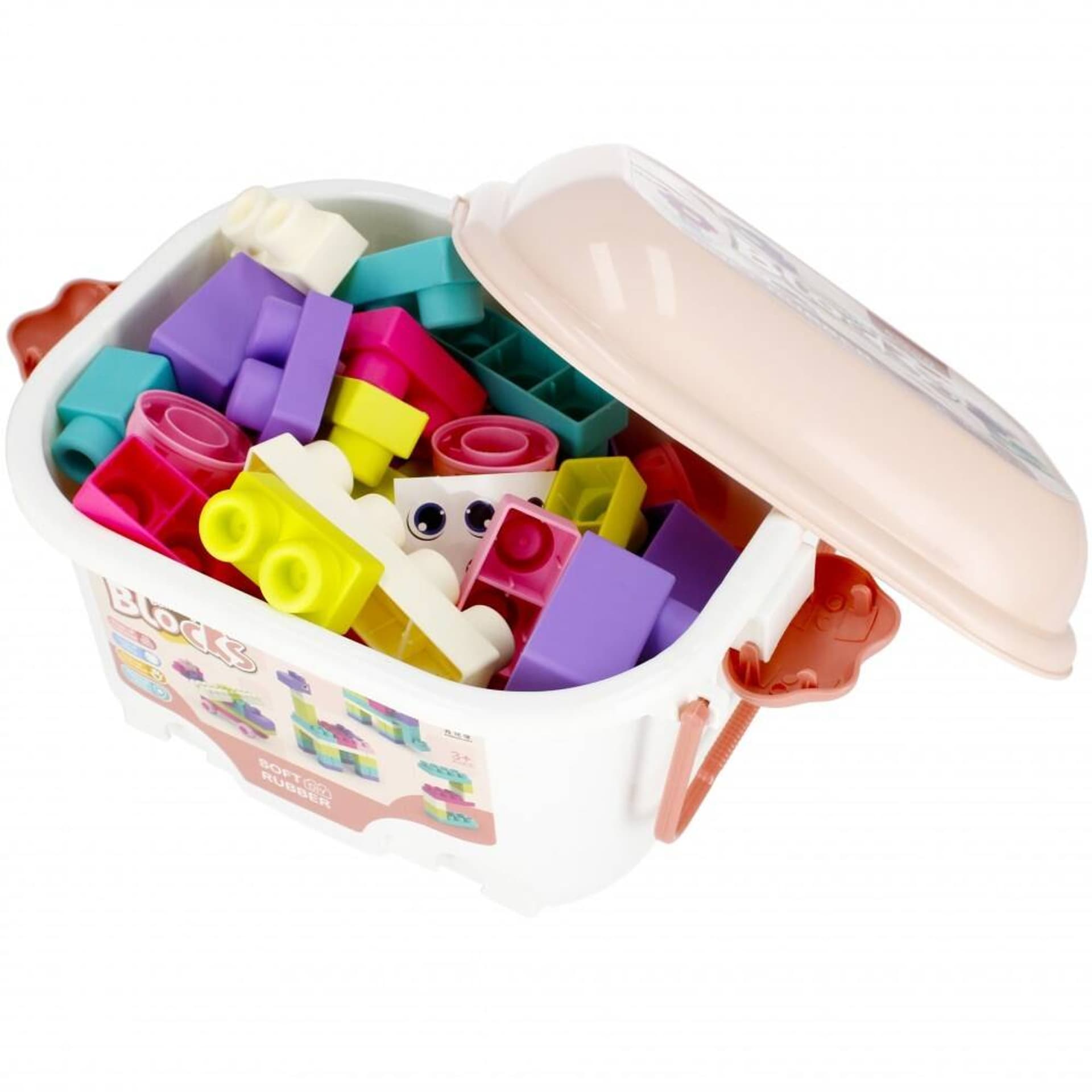 

Klocki Konstrukcyjne Junior Soft 50 elementów MEGA CREATIVE 502459