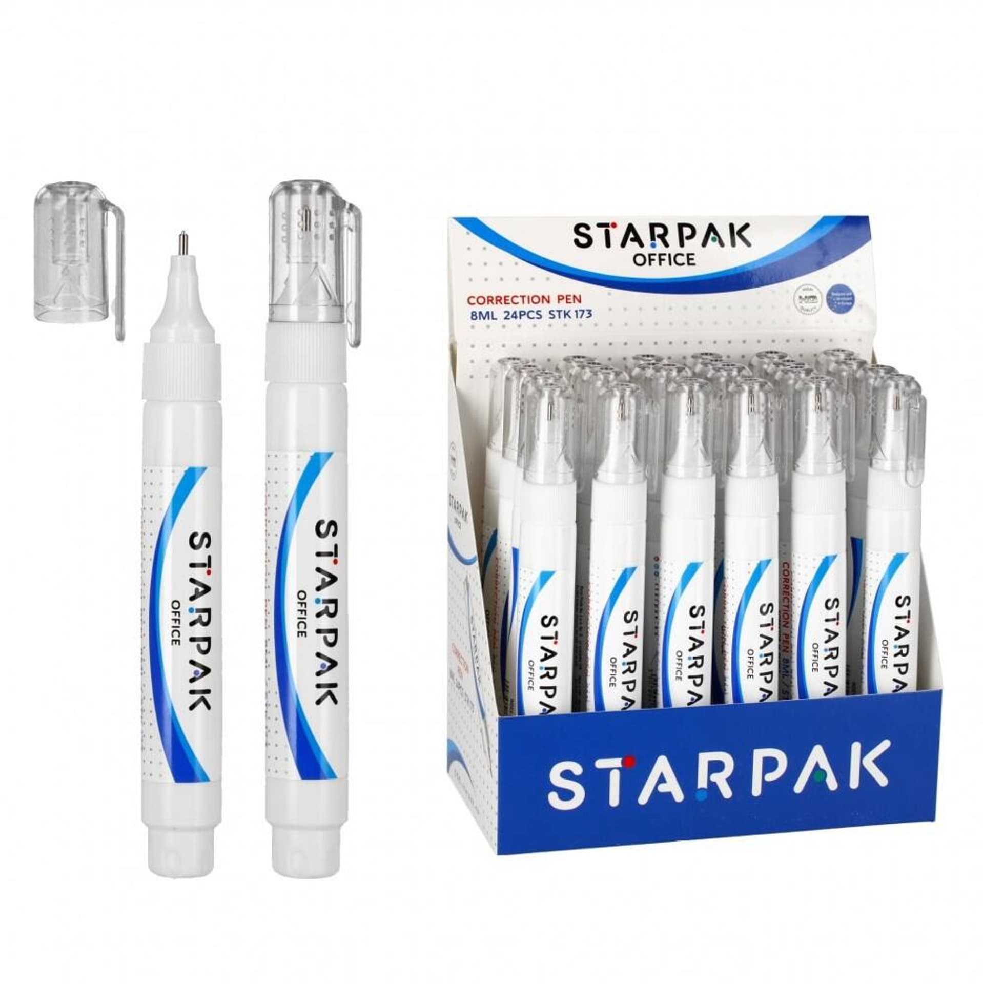 

Korektor w płynie 8ml końcówka metalowa STARPAK 1szt