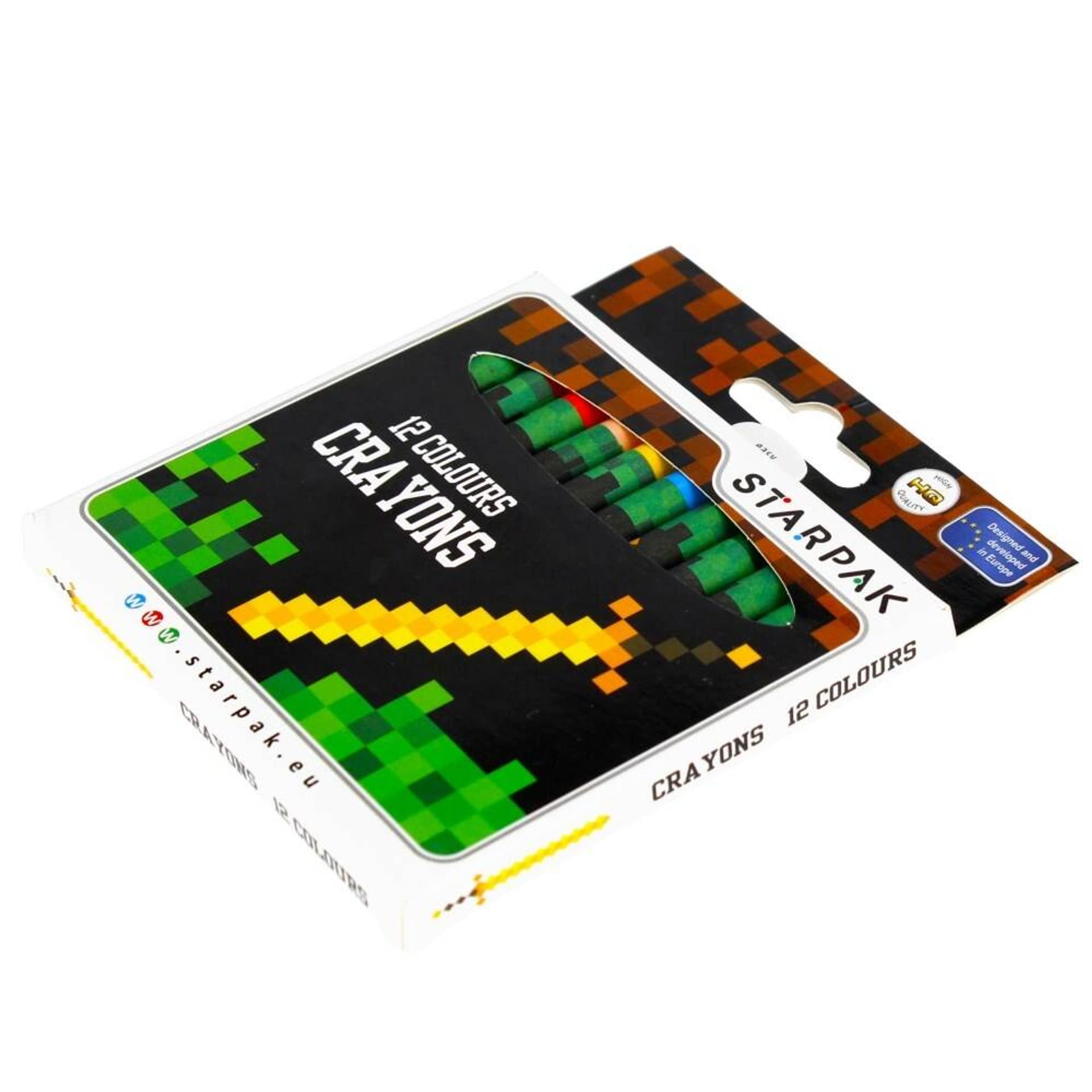 

Kredki woskowe 12 kolorów Pixel Game STARPAK 484792