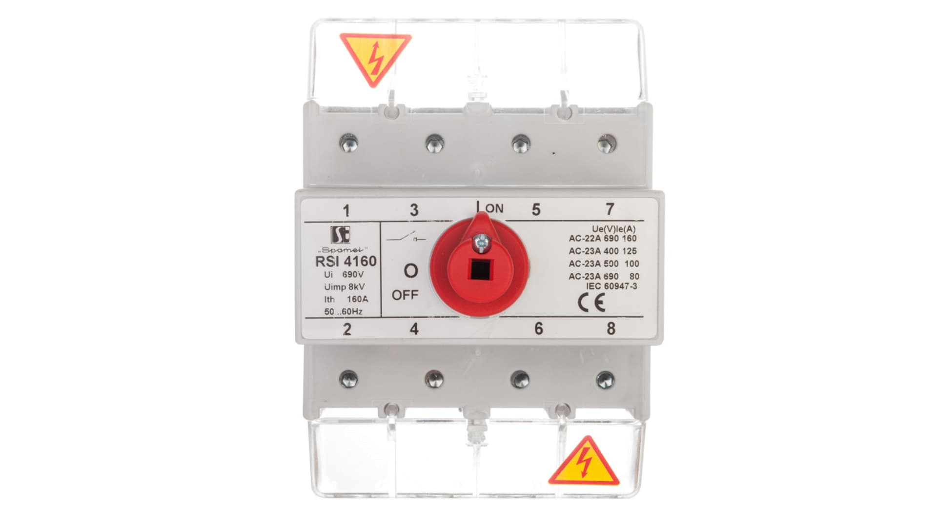 

Rozłącznik izolacyjny 4P 160A RSI-4160W01