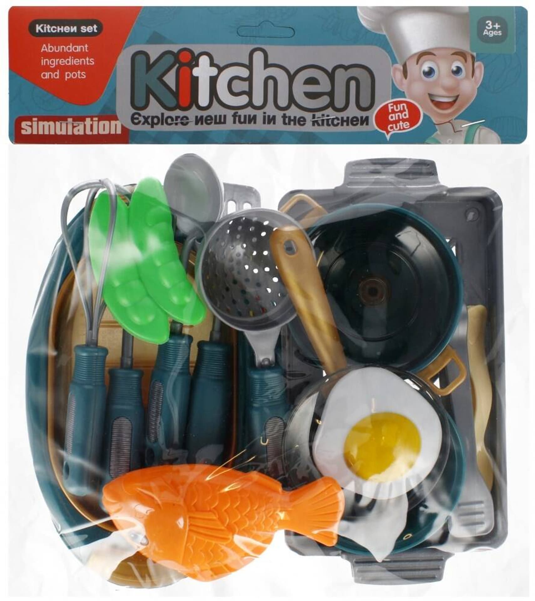 

ZESTAW KUCHENNY KUCHENKA WOK TACA PATELNIA TALERZ
