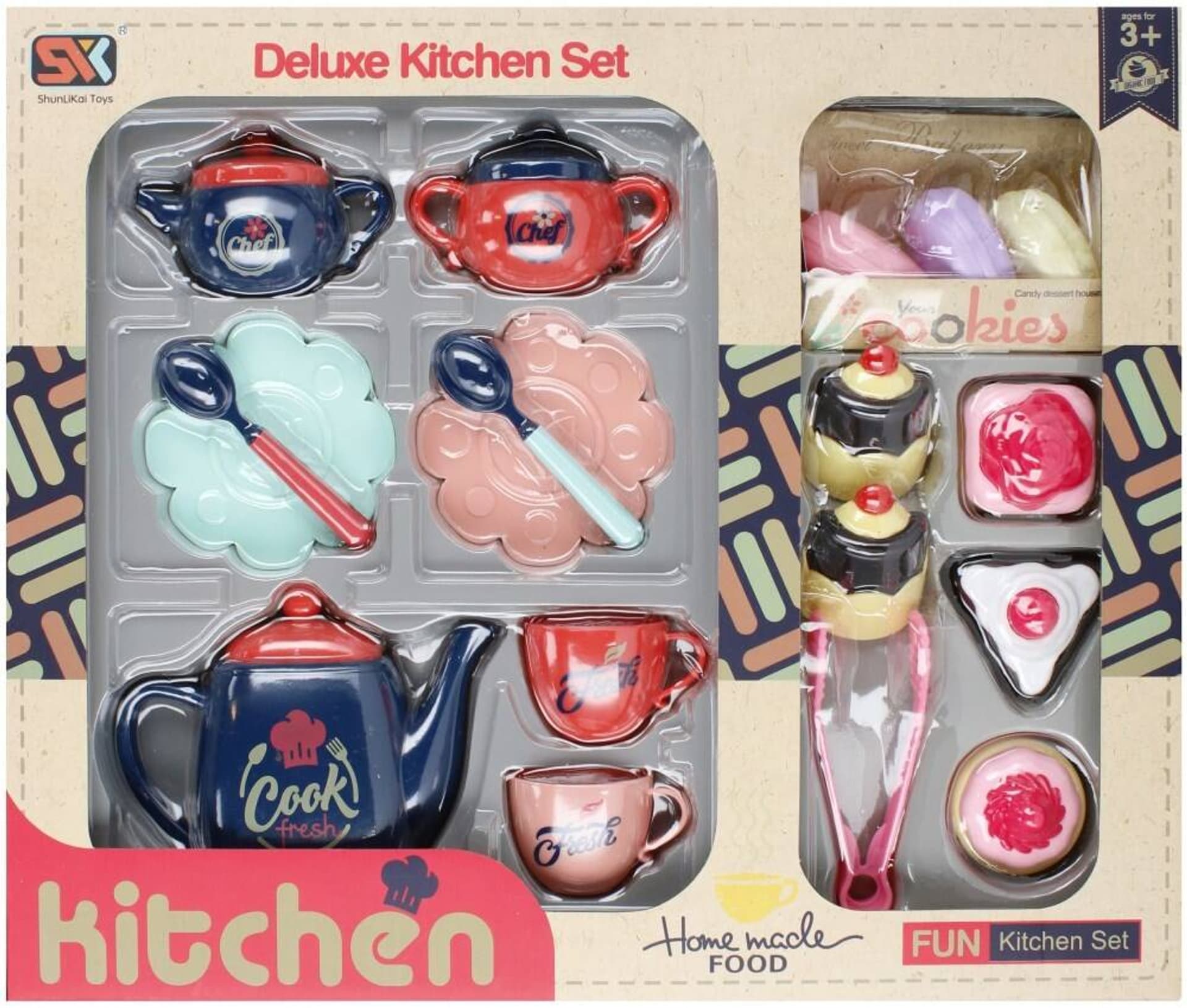 

Zestaw kuchenny z akcesoriami MEGA CREATIVE 511542