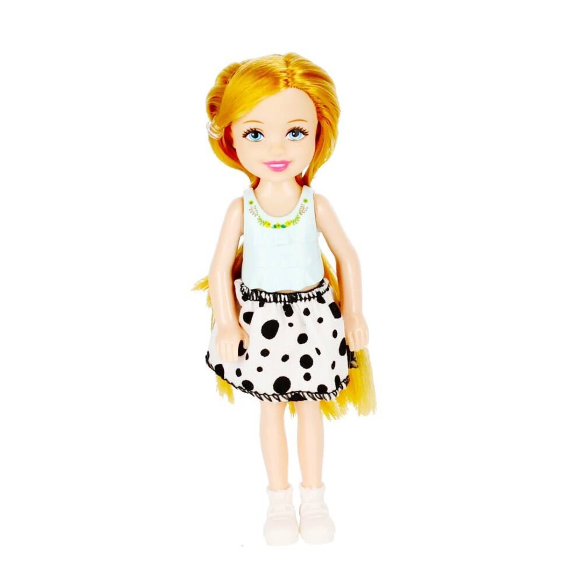 

LALKA 14 CM SALLY RUCHOME RĘCE I NOGI KOLOROWA