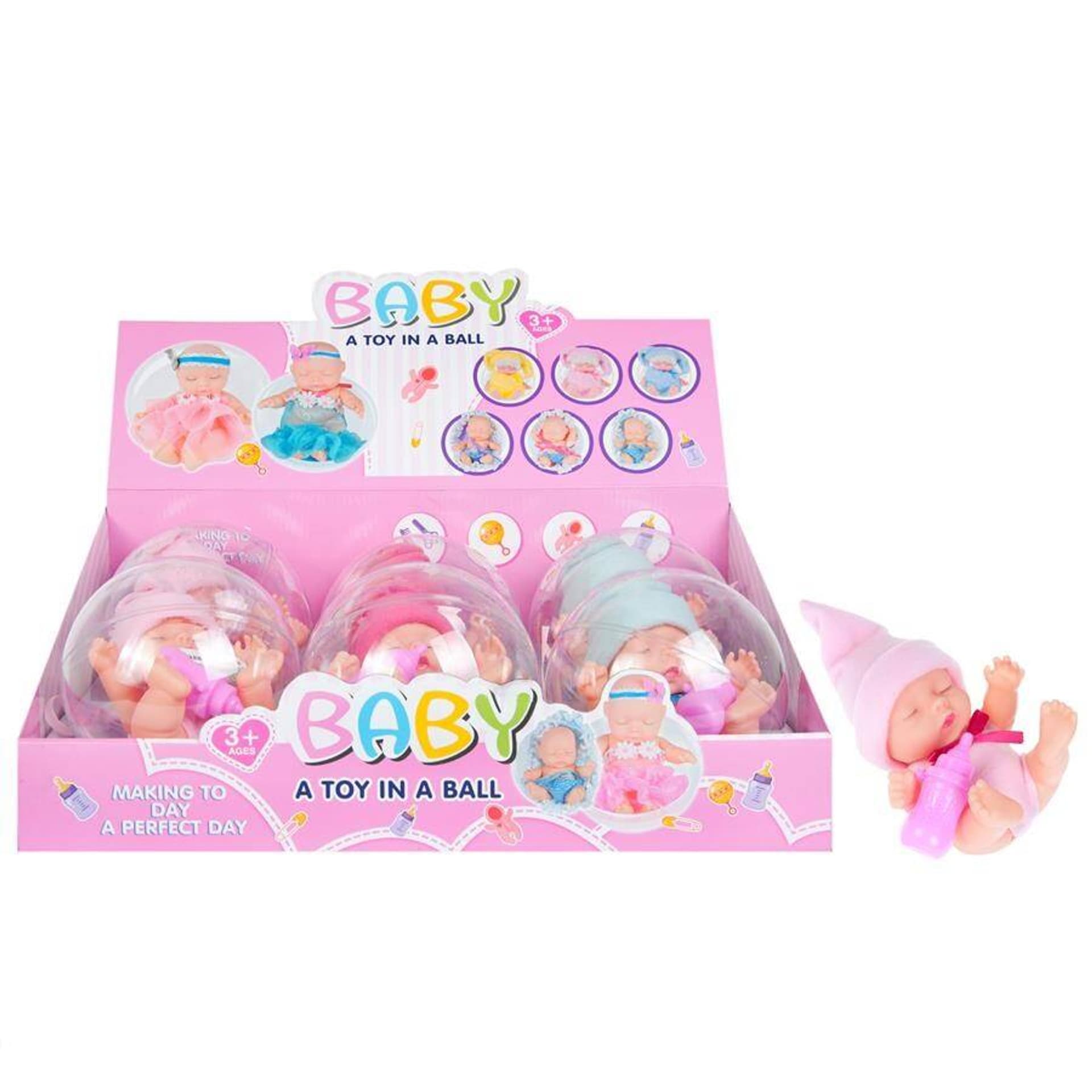 

Lalka Bobas w kuli MEGA CREATIVE 454534