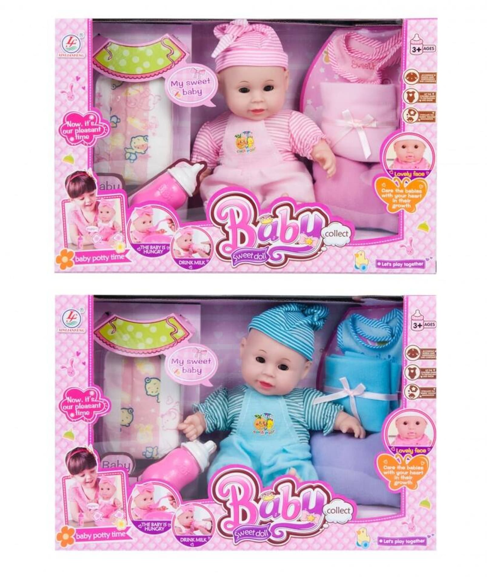 

Lalka Bobas 25 cm z akcesoriami MEGA CREATIVE 459566
