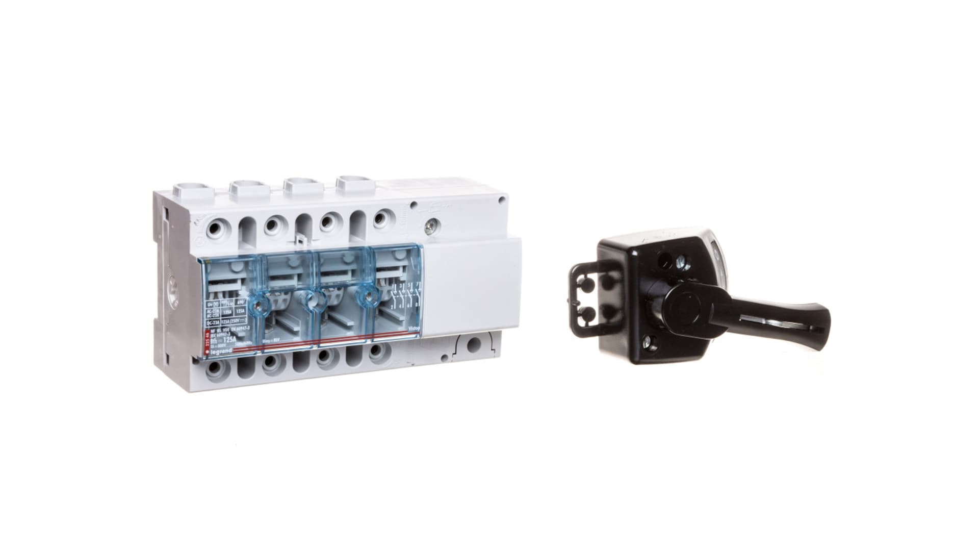 

Rozłącznik izolacyjny 4P 125A VISTOP /napęd boczny czarny/ 022546