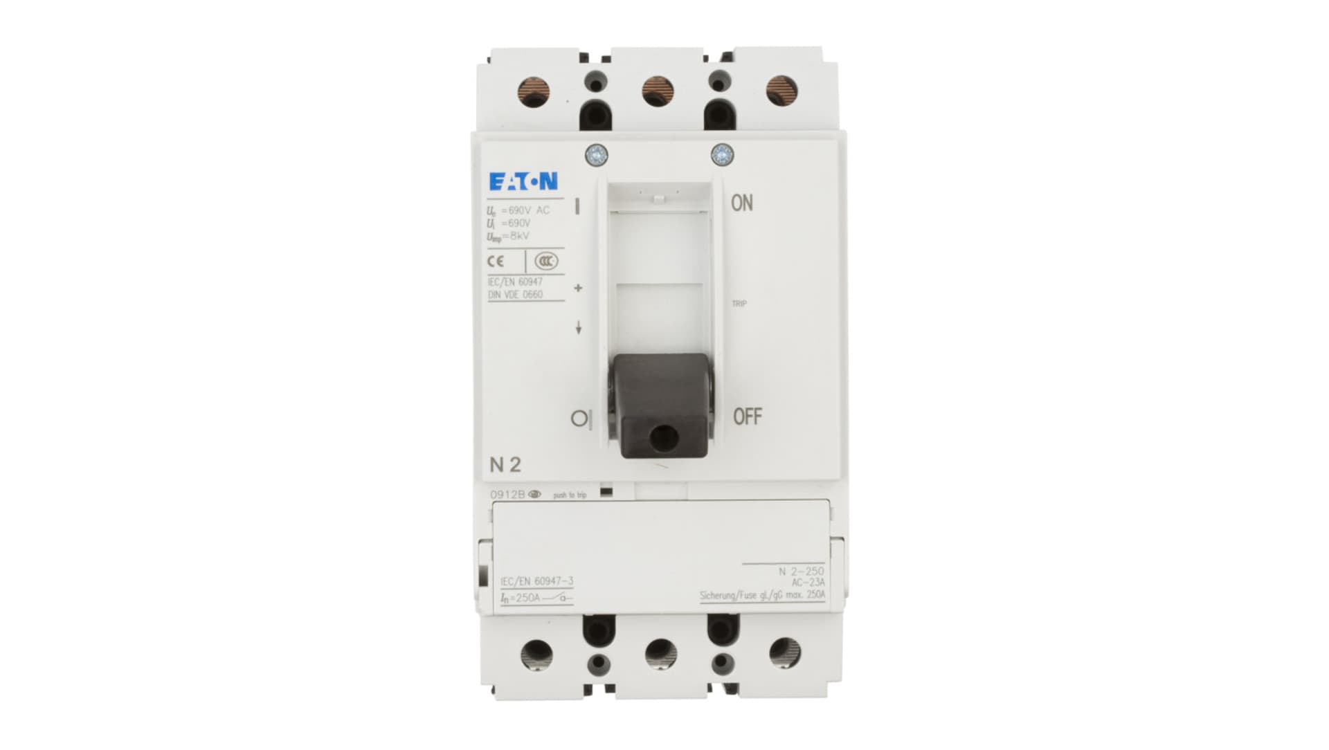 

Rozłącznik mocy 3P 250A N2-250 266010