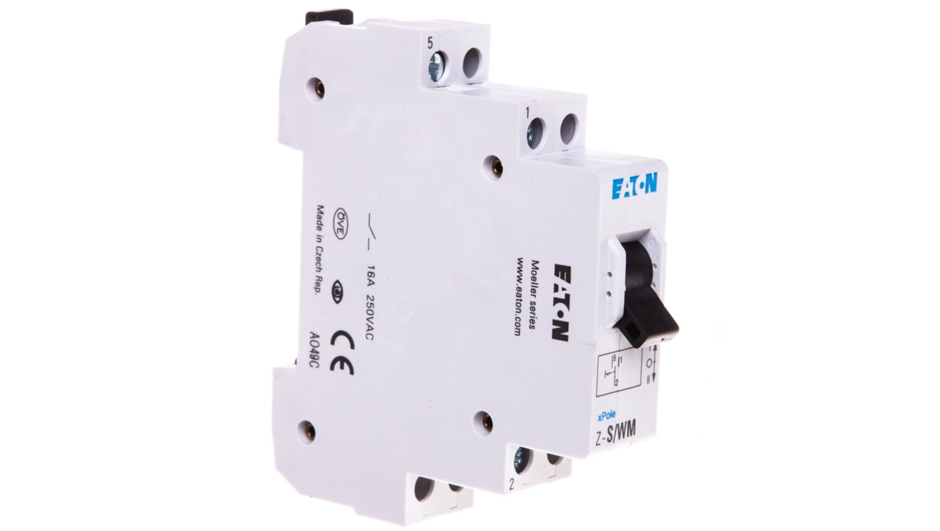 

Przełącznik modułowy I-0-II 16A 1P Z-S/WM 248345