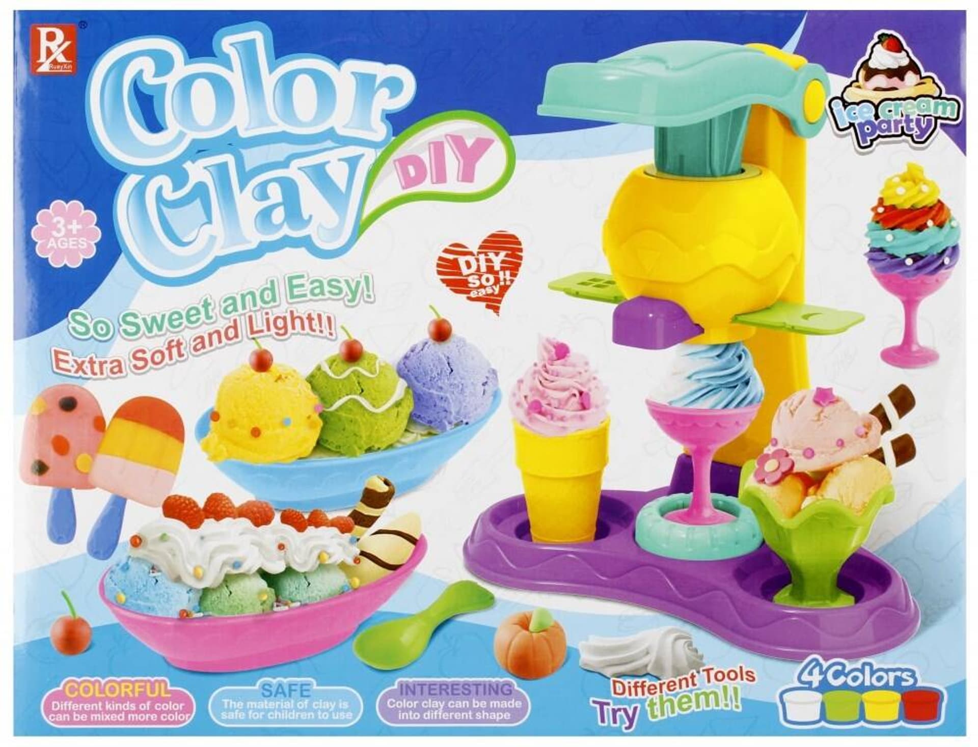 

Masa plastyczna z akcesoriami MEGA CREATIVE 443048