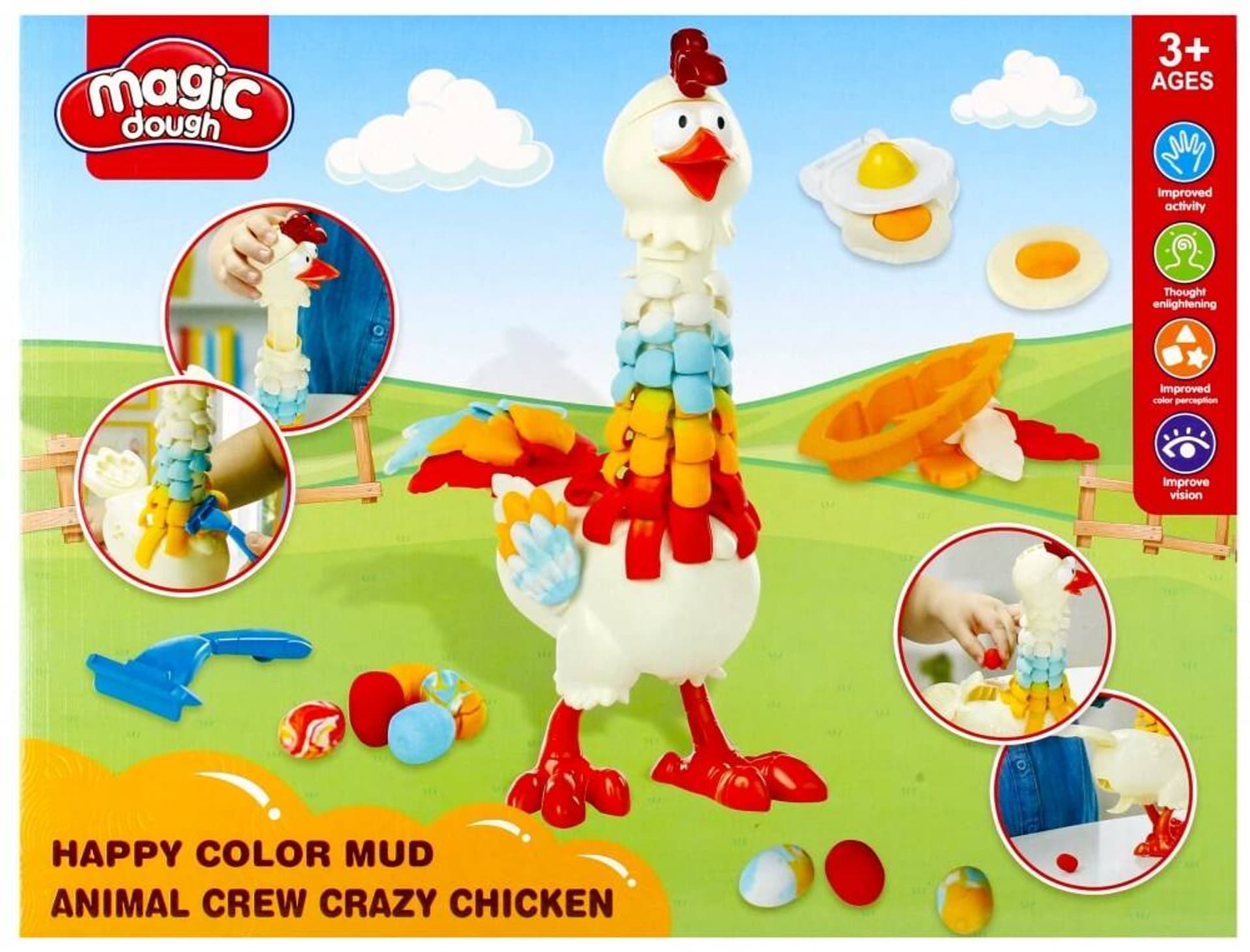 

Masa plastyczna Kurczak MEGA CREATIVE 499003