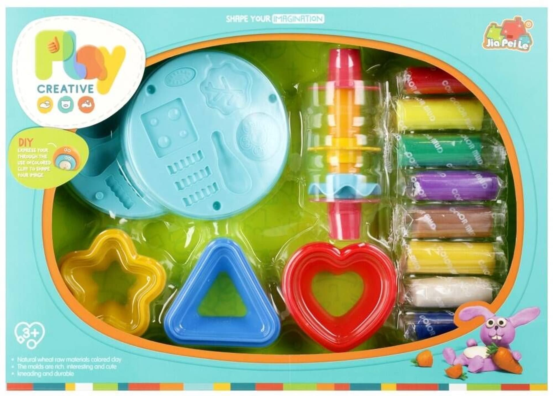 

MASA PLASTYCZNA 8 MAS FOREMKI WYKROJNIK WAŁEK