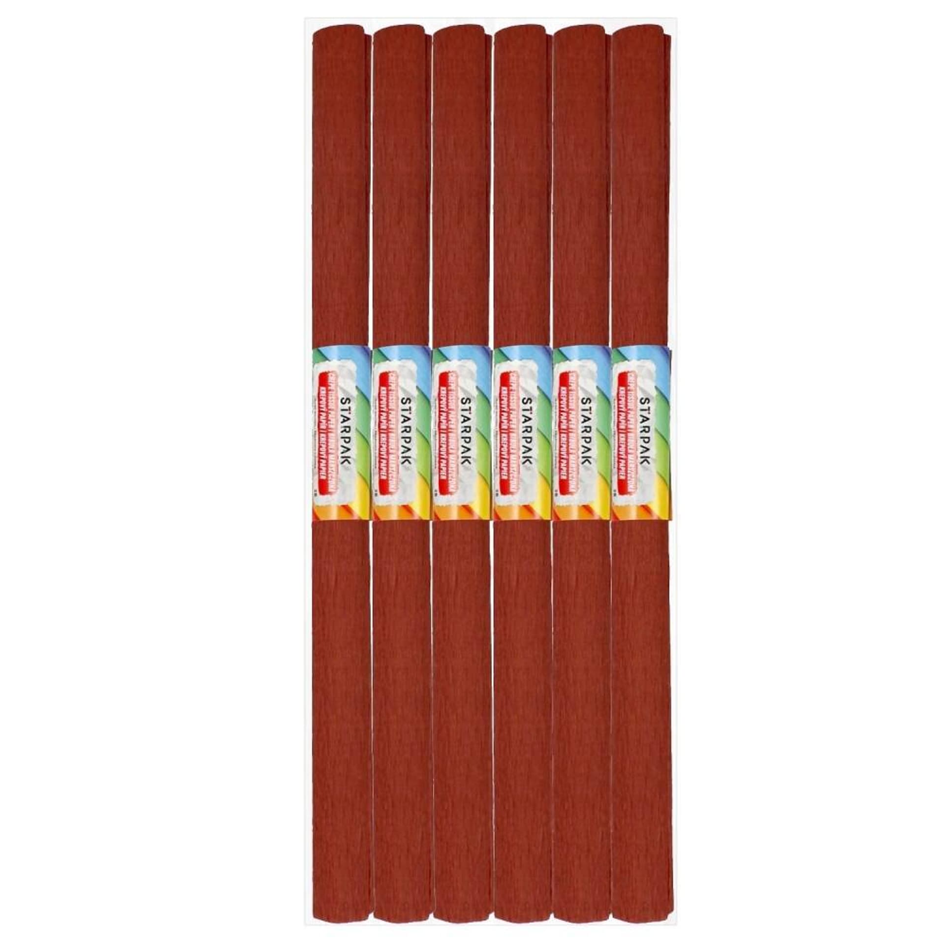 

Bibuła marszczona c.brązowa 50x200cm (10rolek) 218516, 10rolek) 21851