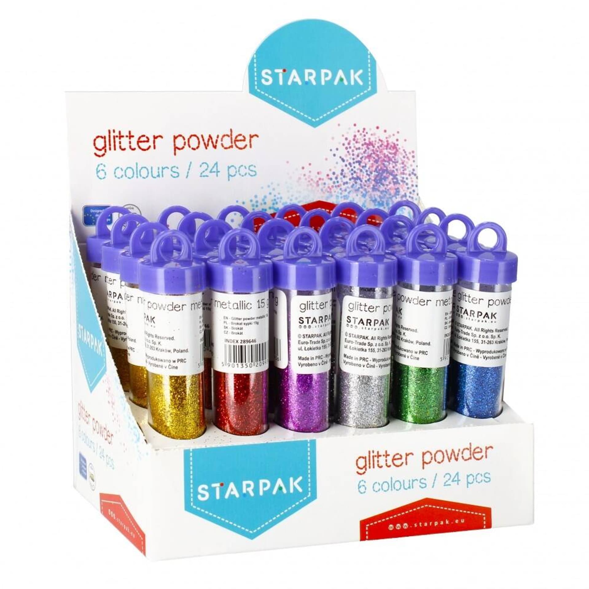 

Brokat sypki 6kolx4 15g A 1szt STARPAK 289646