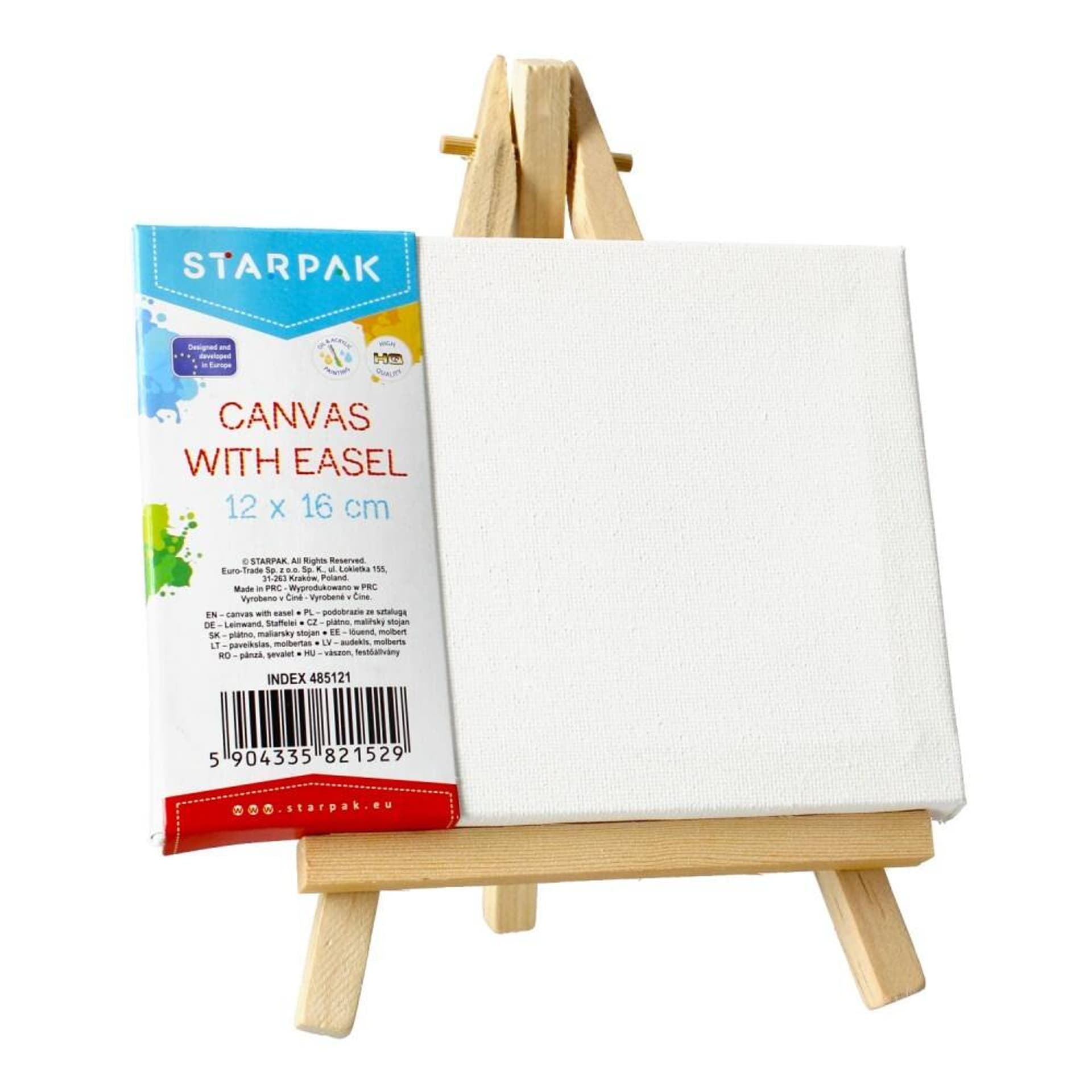 

Podobrazie 12x16 cm ze sztalugą STARPAK 485121