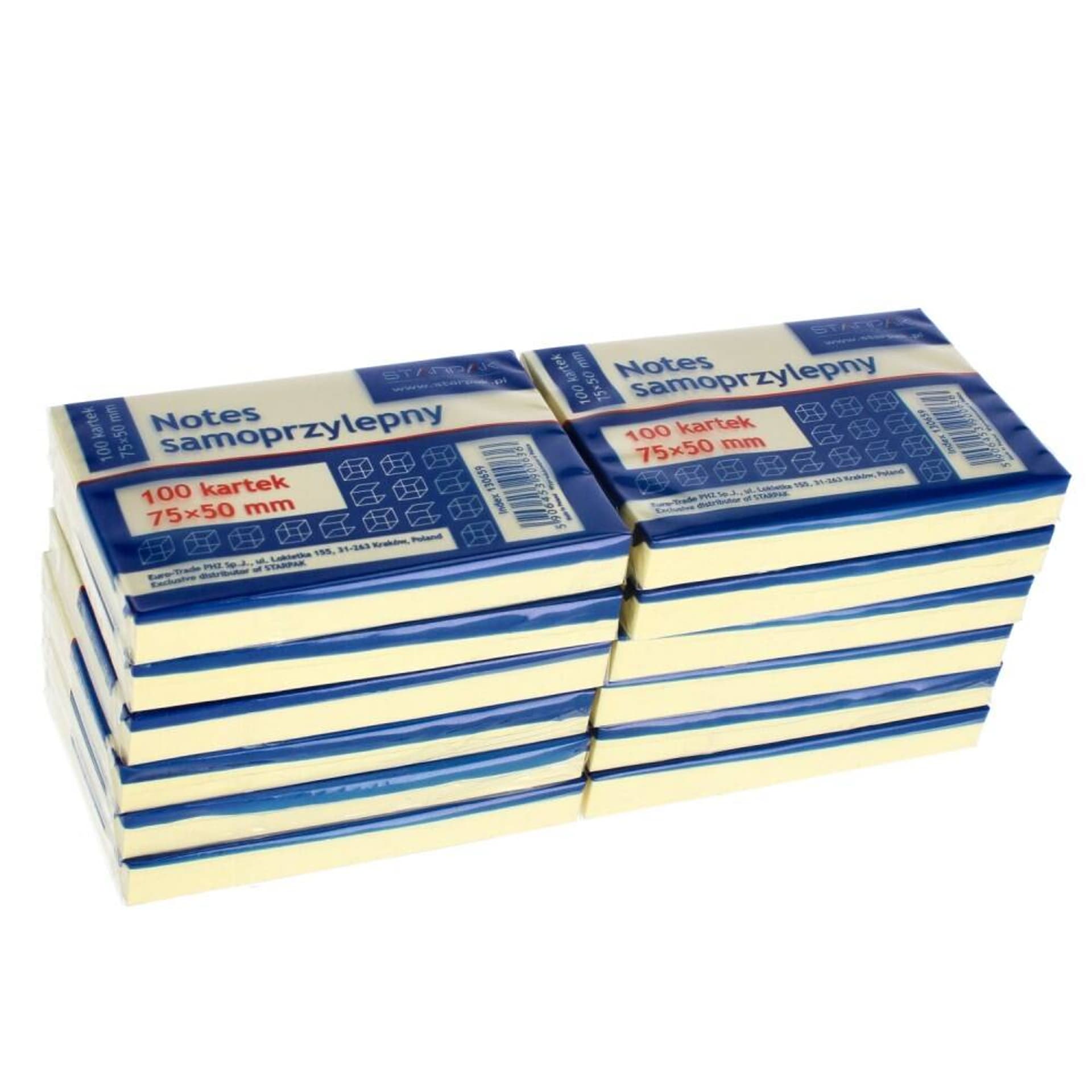 

Notes samoprzylepny 75x50 mm STARPAK 130659