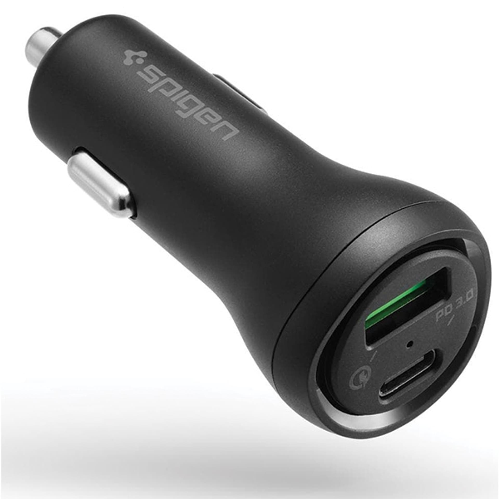 

Ładowarka sam. Spigen F31QC Steadiboost PD27W 1xUSB-C 1xUSB-A czarna/black 000CP25597