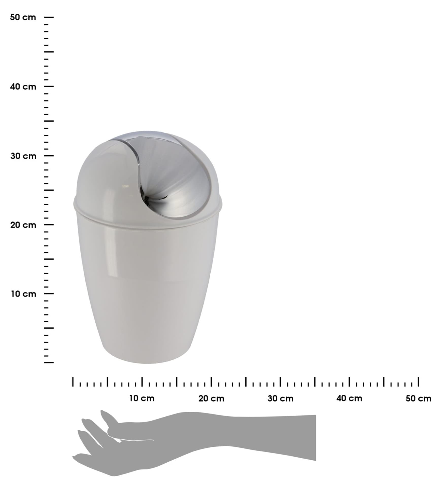 

Kosz na śmieci Cuesta White 5,6L