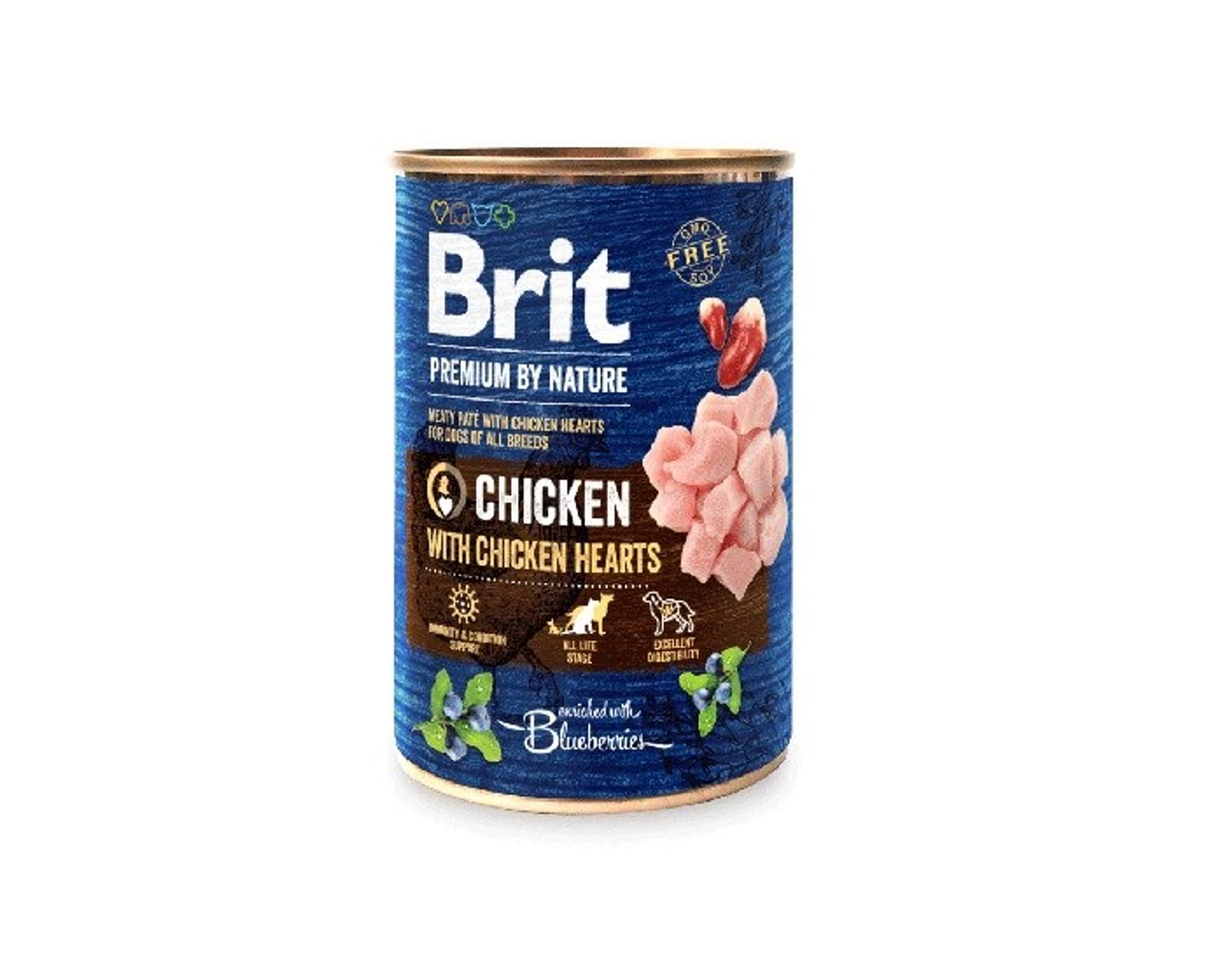 

Brit Premium By Nature Kurczak i serca puszka 400g