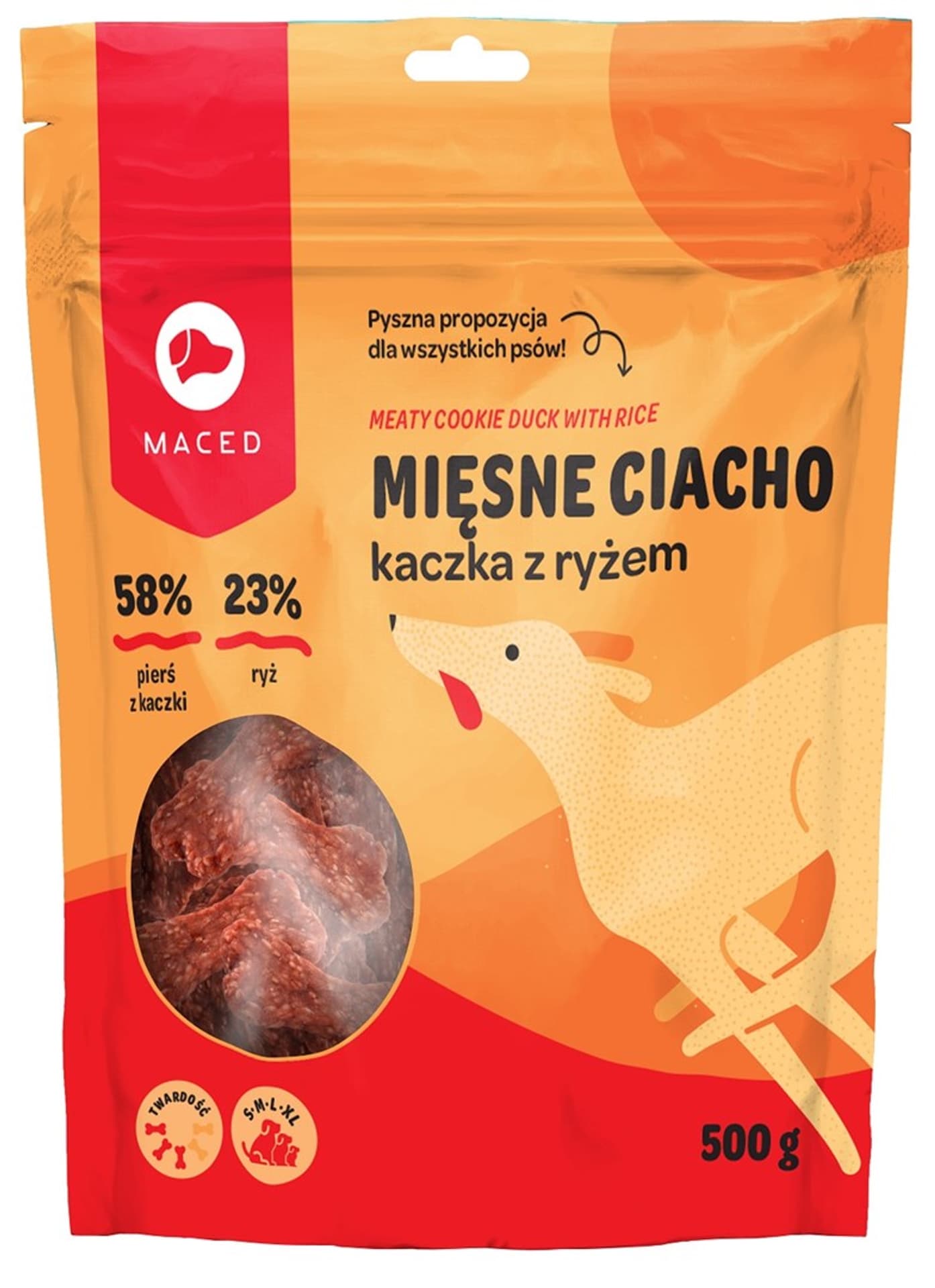 

MACED SM Kostki z kaczką i ryżem 9cm/500g