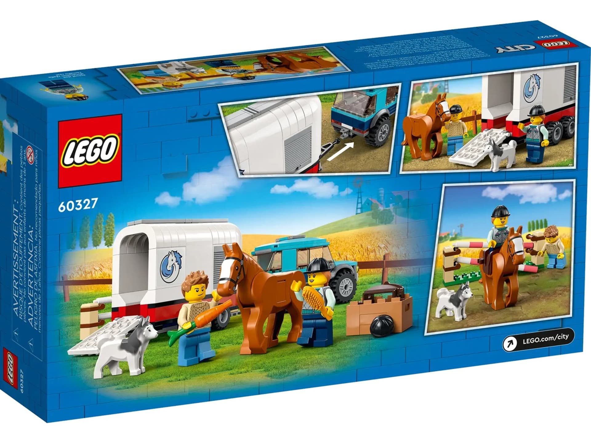 

LEGO City 60327 Przyczepa do przewozu koni