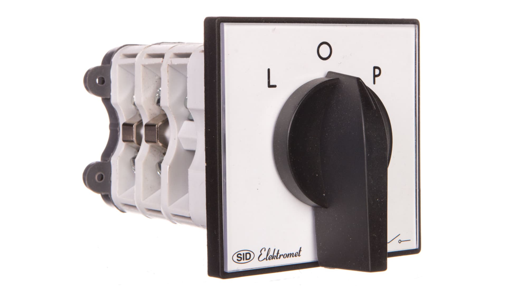 

Łącznik krzywkowy L-0-P 3P 63A IP65 z płytką ŁK 63-42 926342