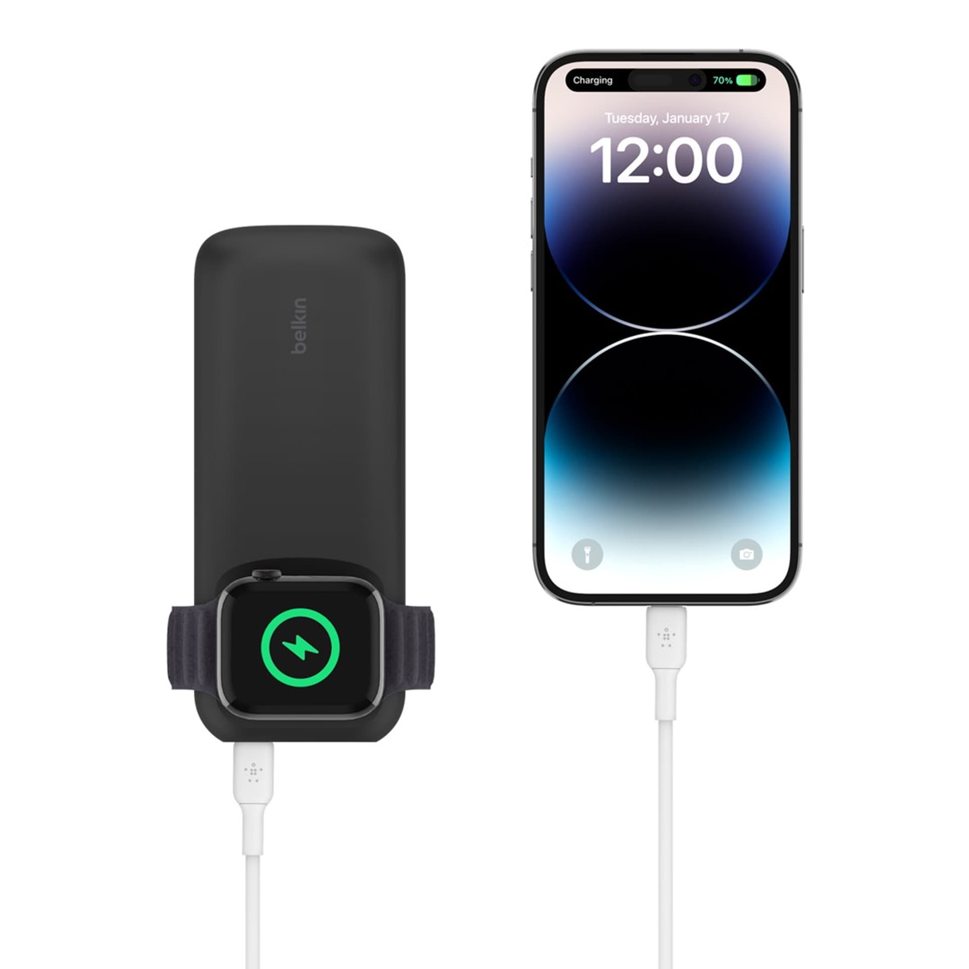 

BELKIN POWERBANK 10000 MAH -APPLEWATCH DOCK CZARNY