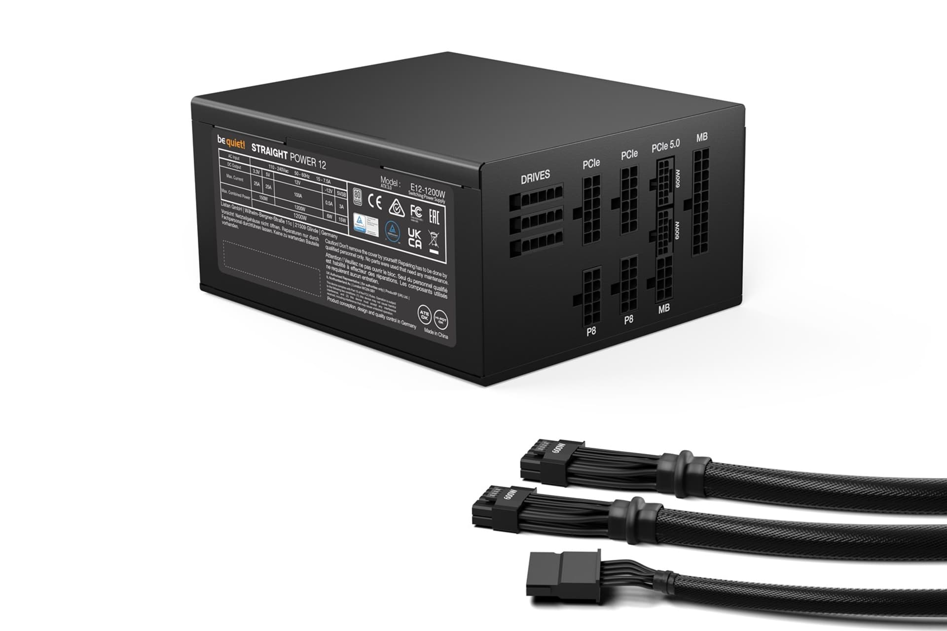 

ZASILACZ BEQUIET! STRAIGHT POWER 12 1200W