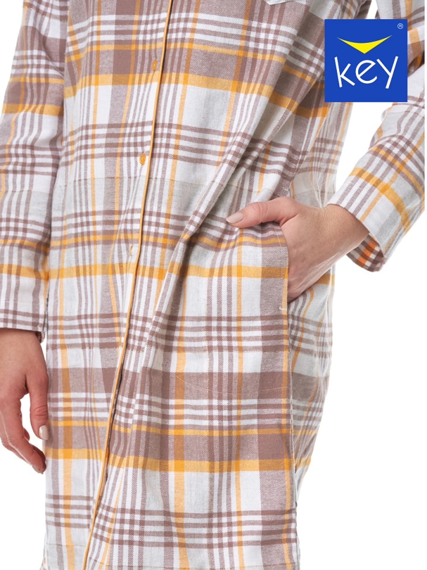 

KOSZULA KEY LND-448 B23 XXL- (kolor beż, rozmiar 3XL)