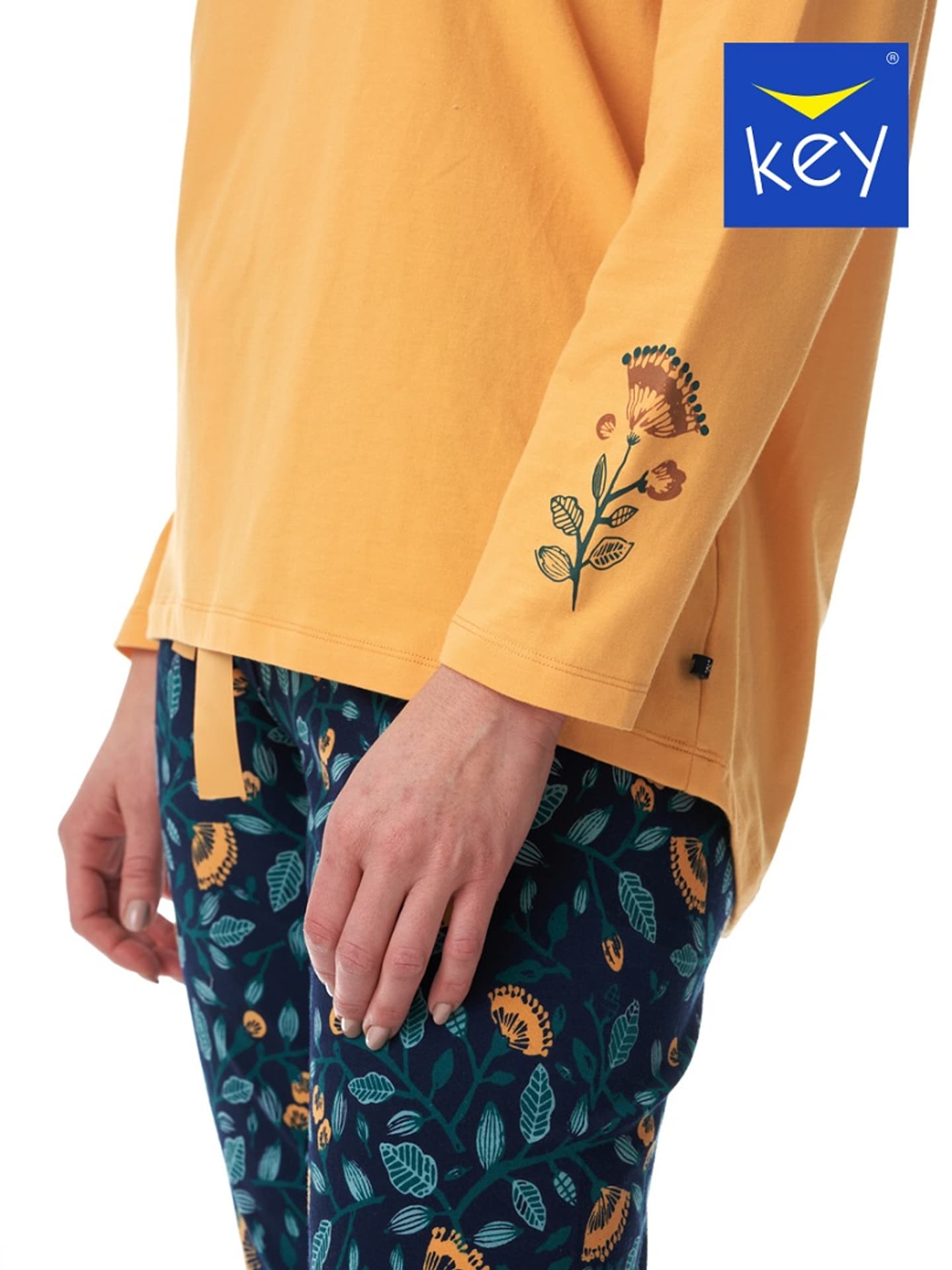 

PIŻAMA KEY LNS-537 B23 (kolor żółty, rozmiar M)