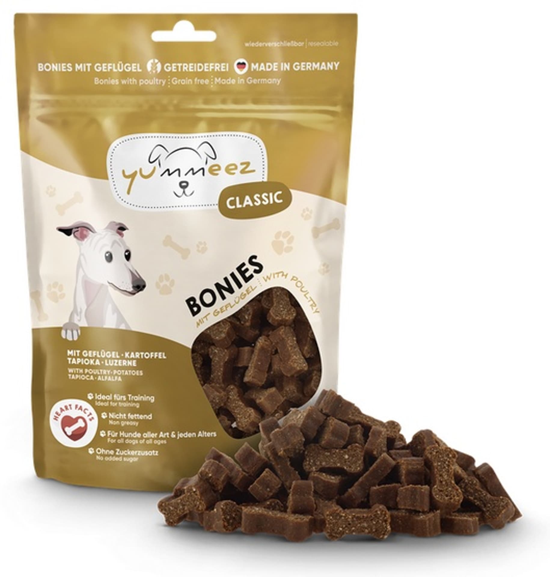 

Yummeez bezzbożowe Kosteczki Drobiowe 175g