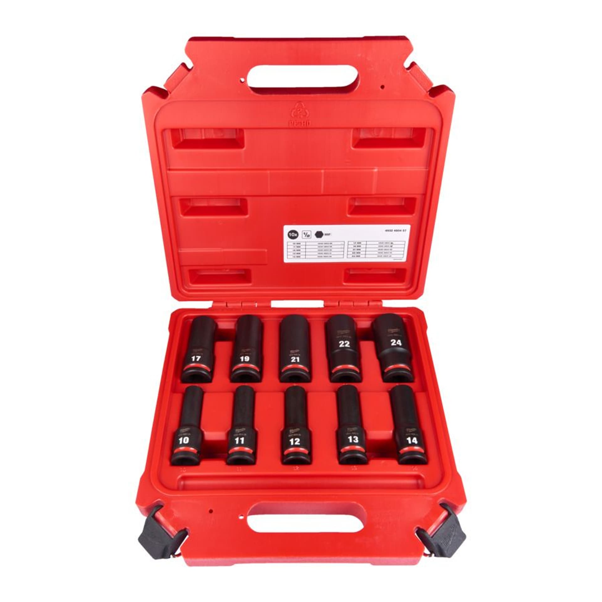 

ZESTAW NASADEK UDAROWYCH 1/2'' DŁUGIE 810SZT