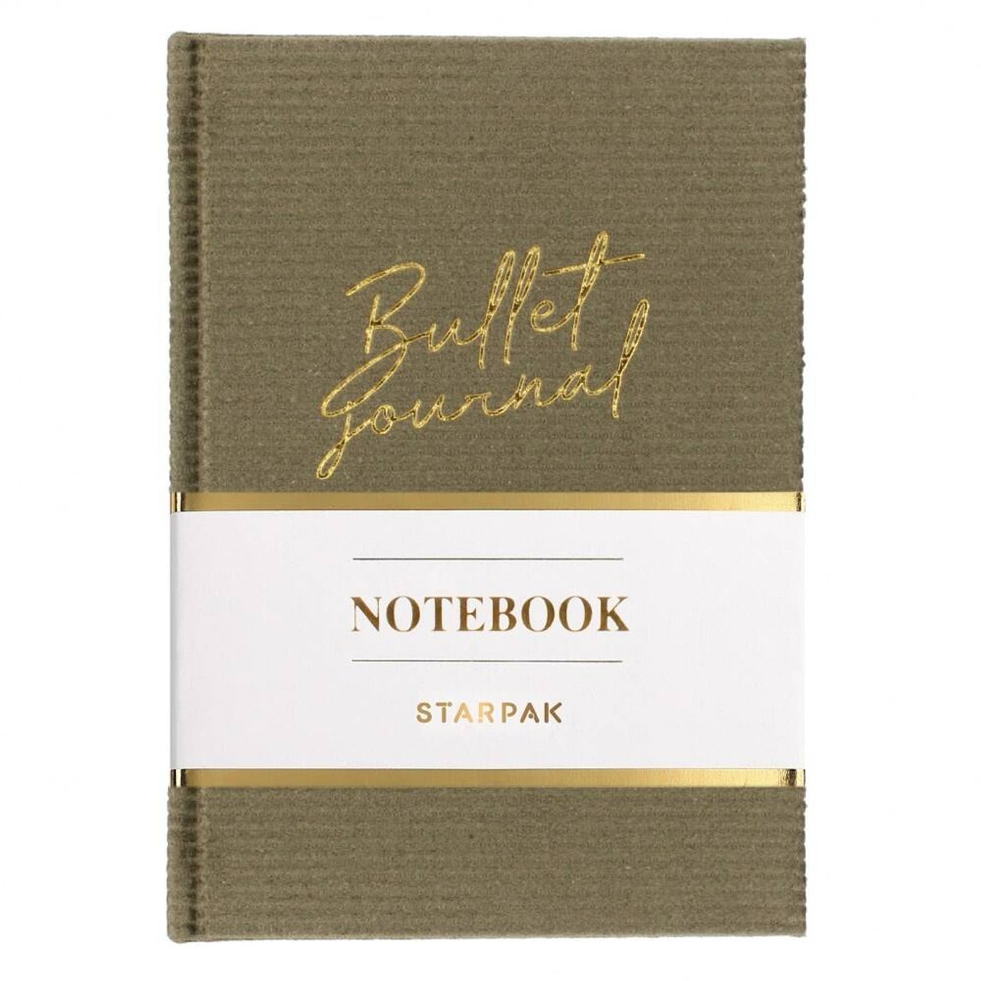

Notes A5 sztruksowy 80 kartek oliwka STARPAK 452848