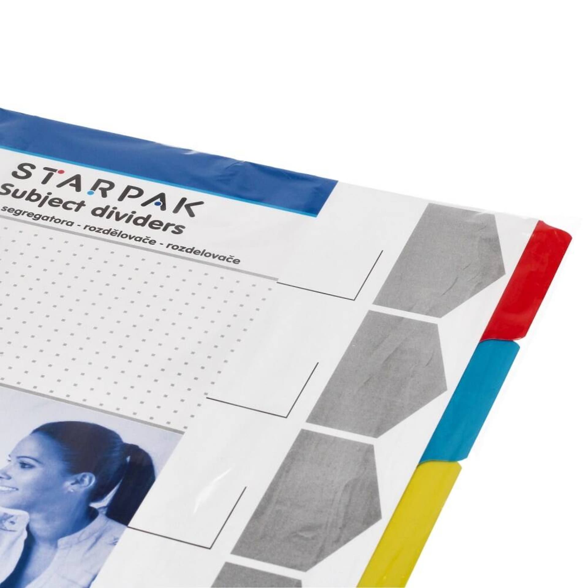 

Przekładki A4 kartonowe kolorowe STARPAK 131562