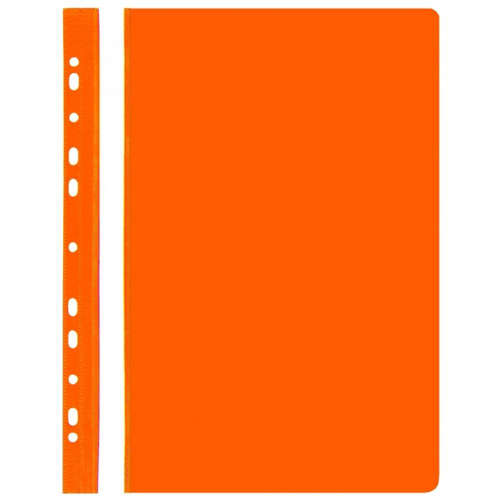 

Skoroszyt PCV twardy wpinany na dokumenty A4 pomarańczowy STARPAK 265797