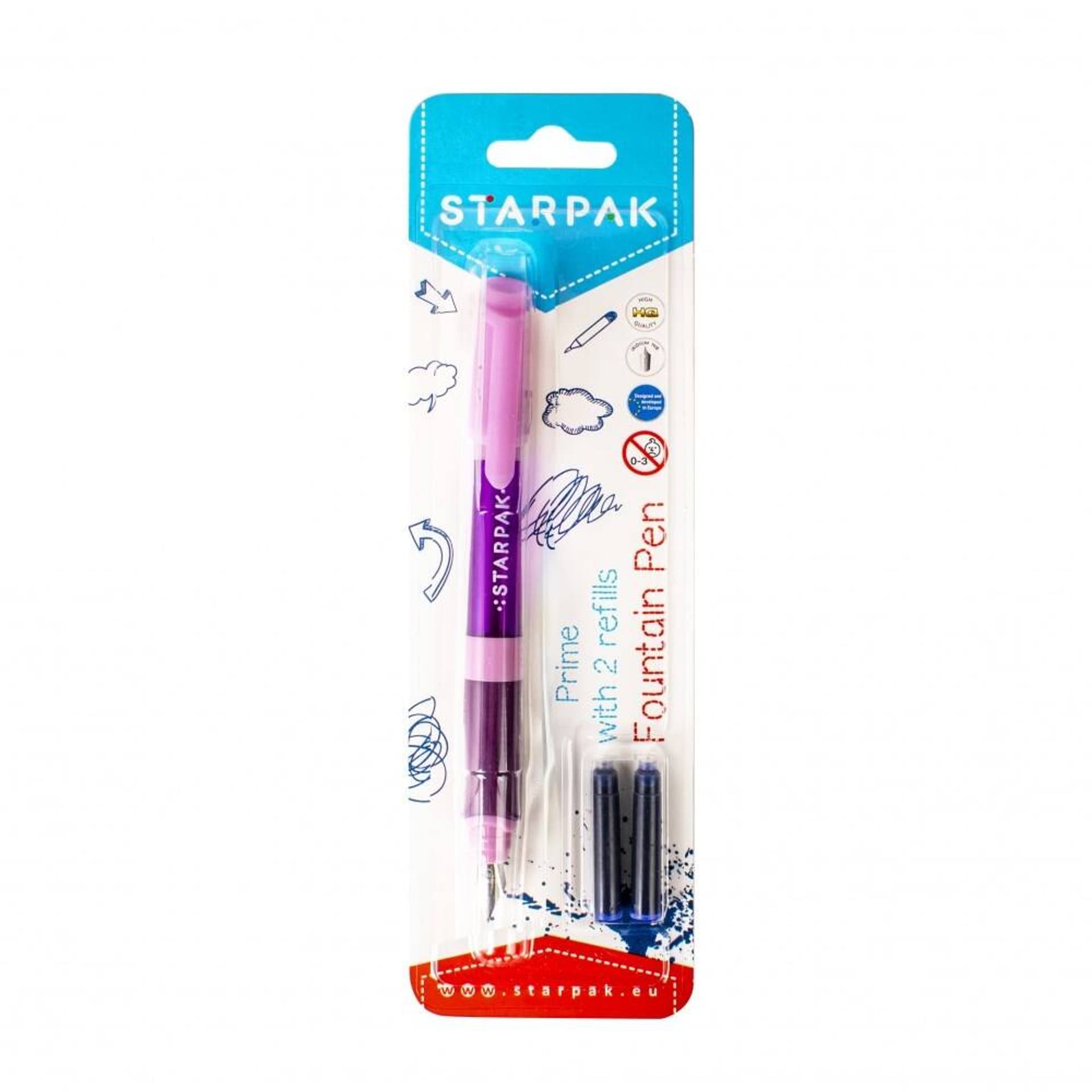 

Pióro wieczne z nabojami Prime RF STARPAK 473013