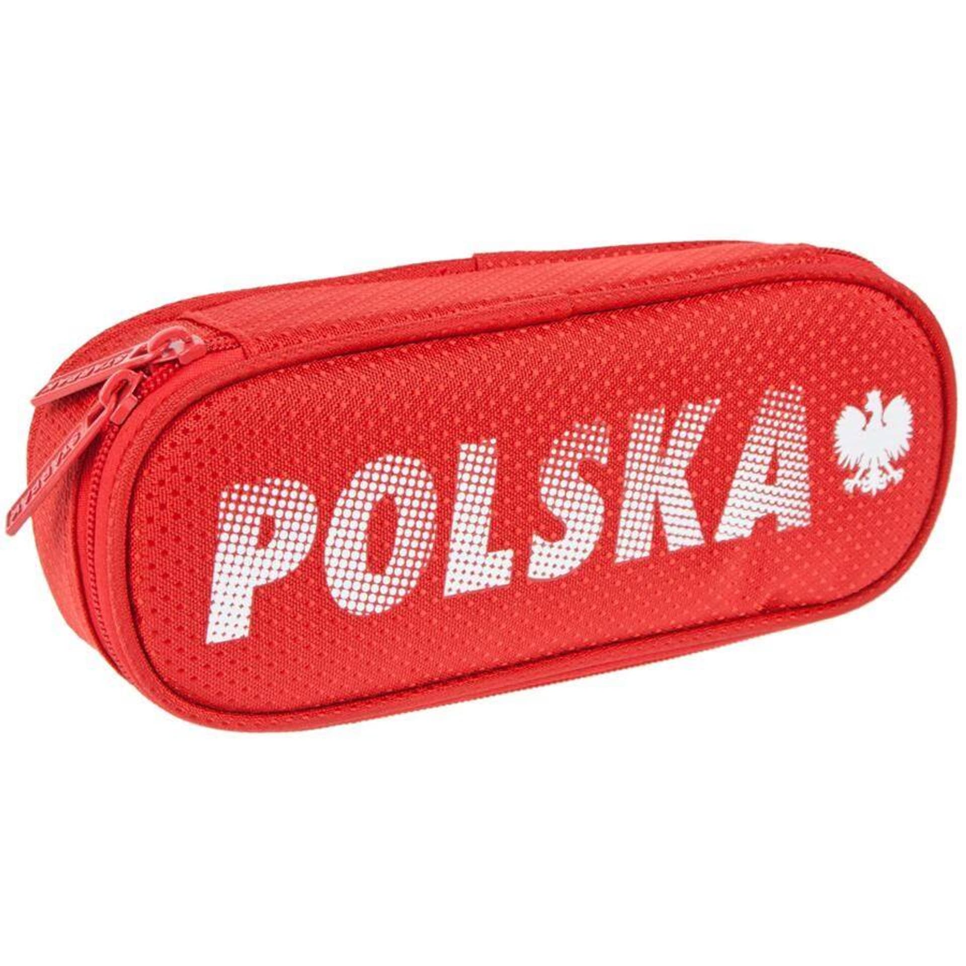 

PIÓRNIK SASZETKA 1 ZAMEK USZTYWNIANY POLSKA CZERWO