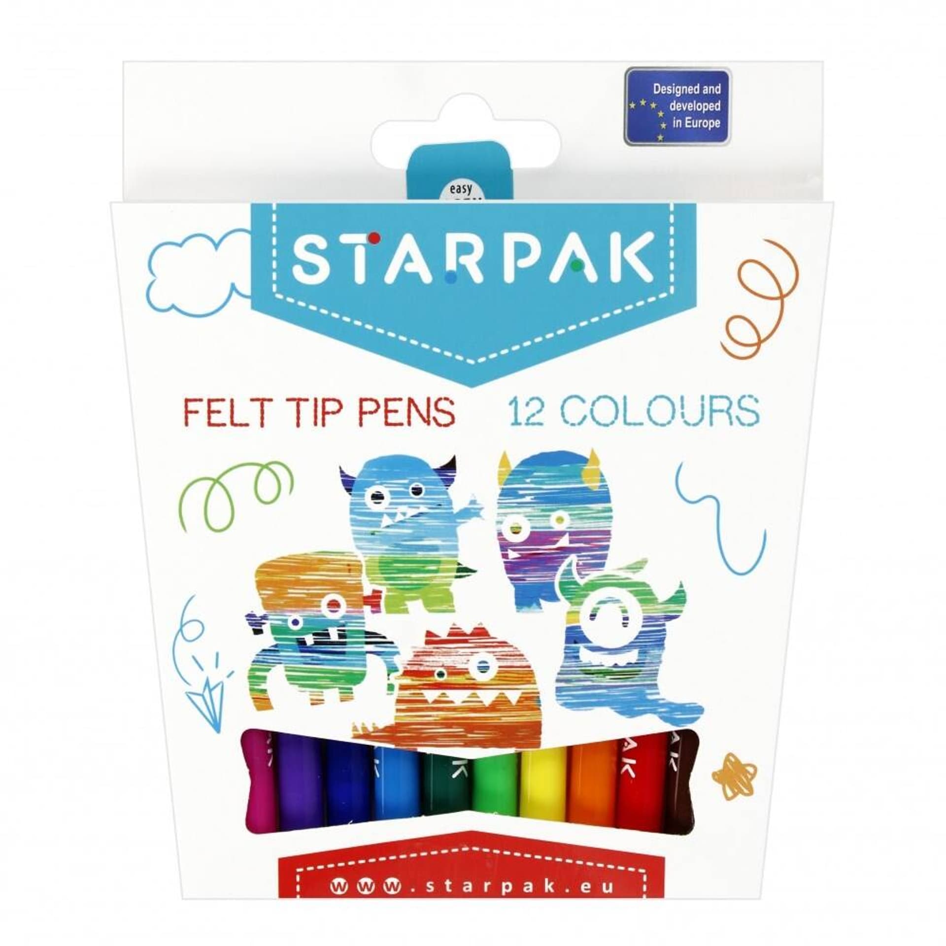 

Pisaki 12 kolorów STARPAK 472871