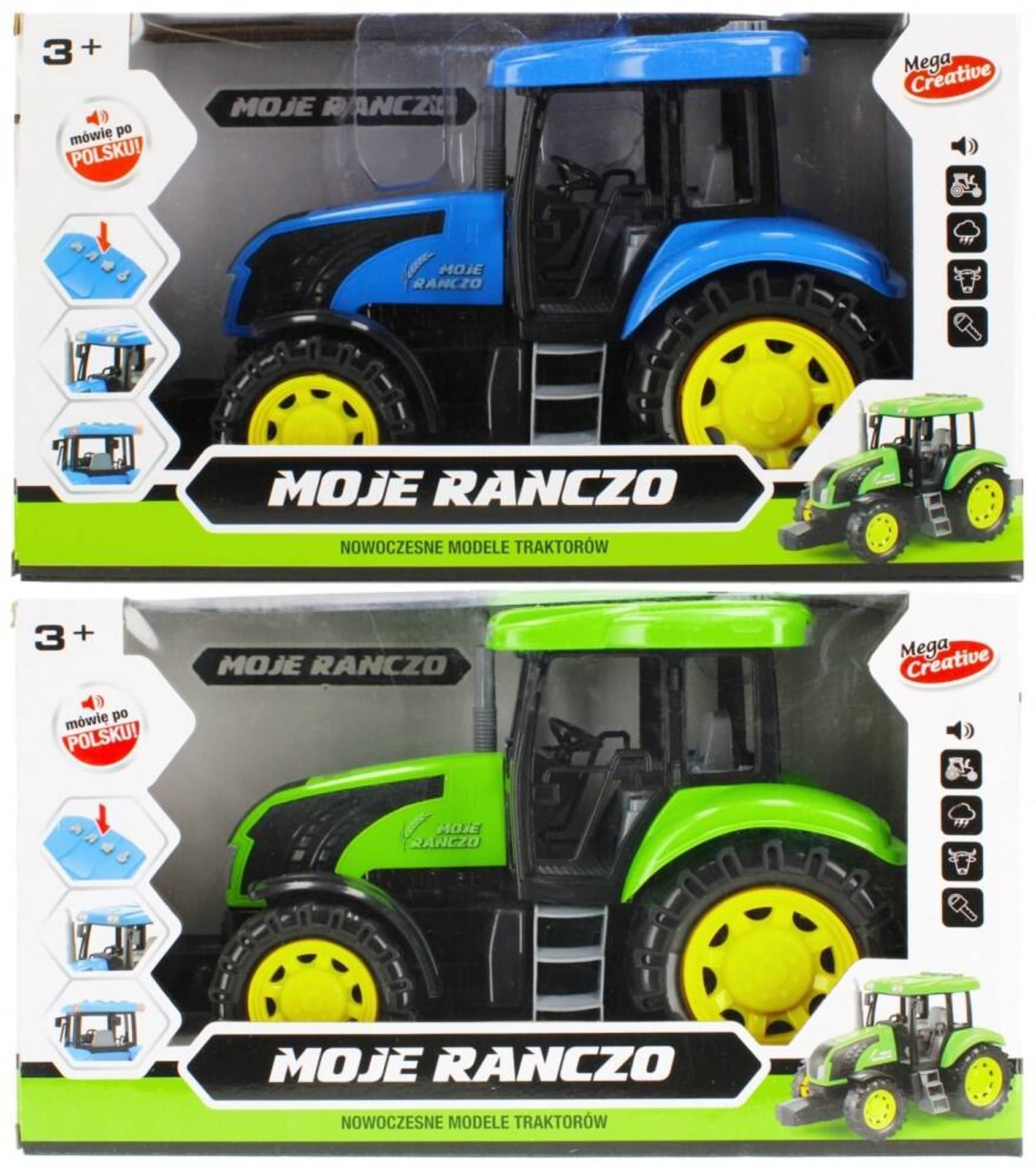 

TRAKTOR MOJE RANCZO DŹWIĘK ŚWIATŁO FRAZY ODGŁOSY