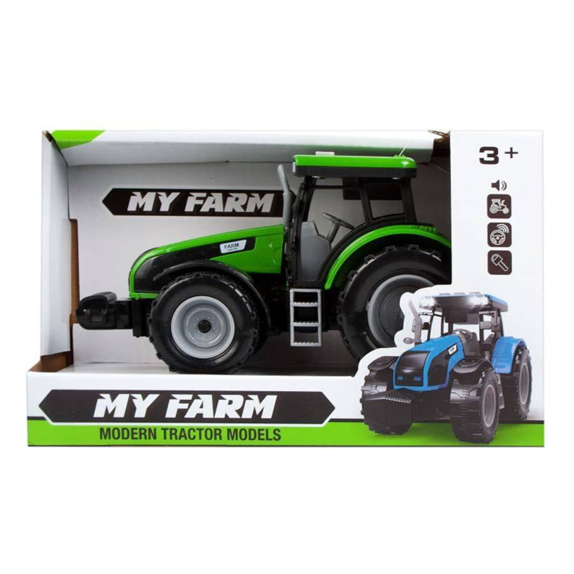 

TRAKTOR 20 CM MOJE RANCZO MASZYNA ROLNICZA DŹWIĘK