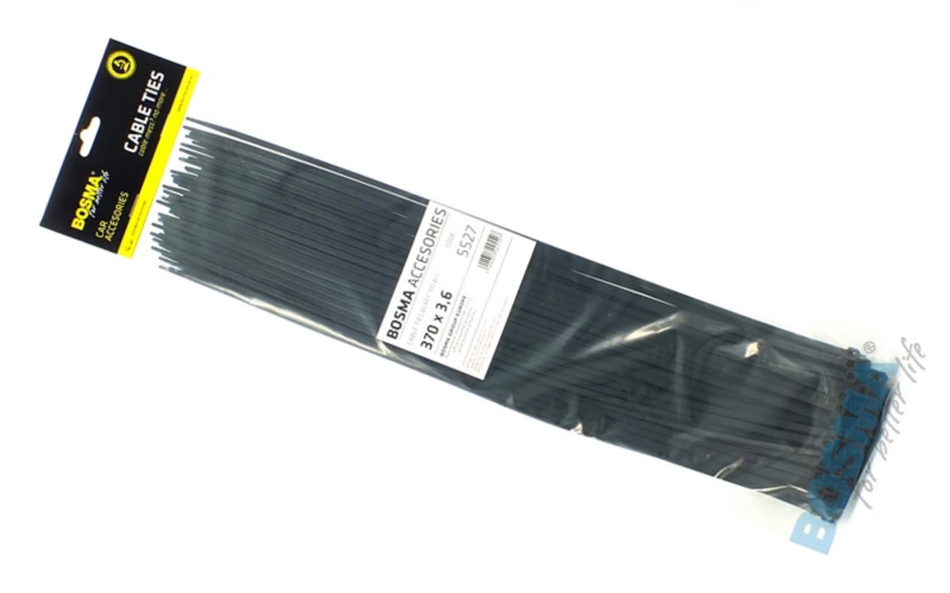 

Opaska zaciskowa BOSMA 3,6*370 mm black (100 pcs)