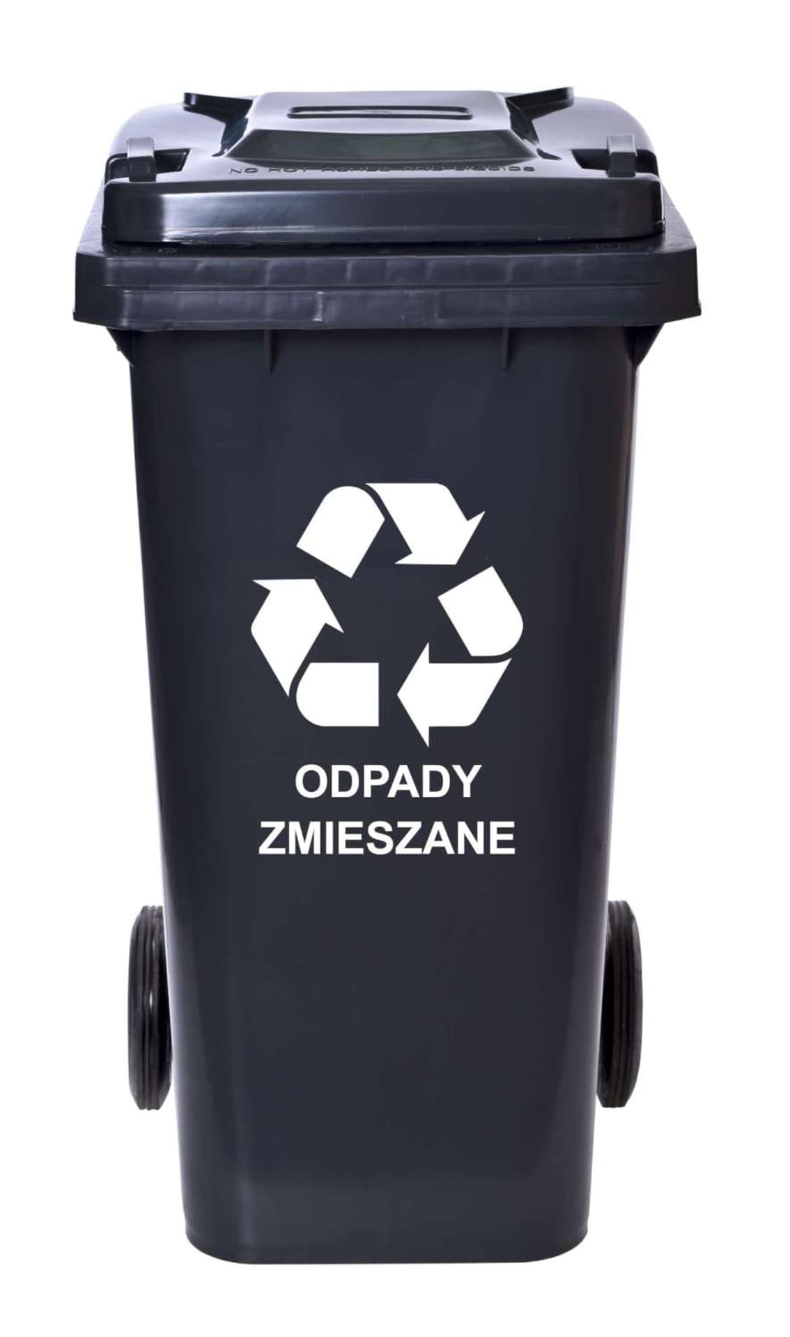 

Pojemnik na odpady 120L kosz śmietnik czarny