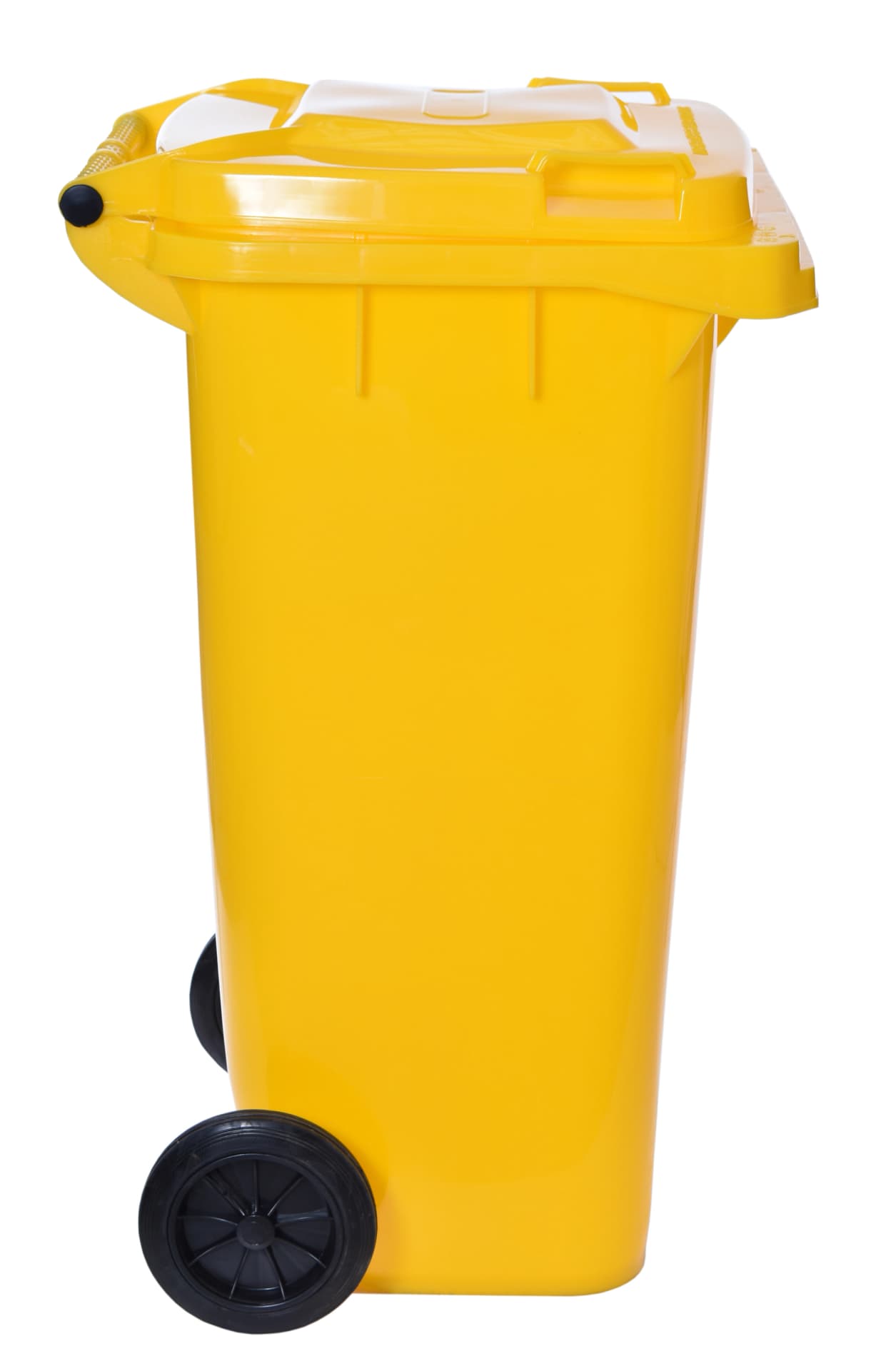 

Pojemnik na odpady 120L kosz śmietnik żółty