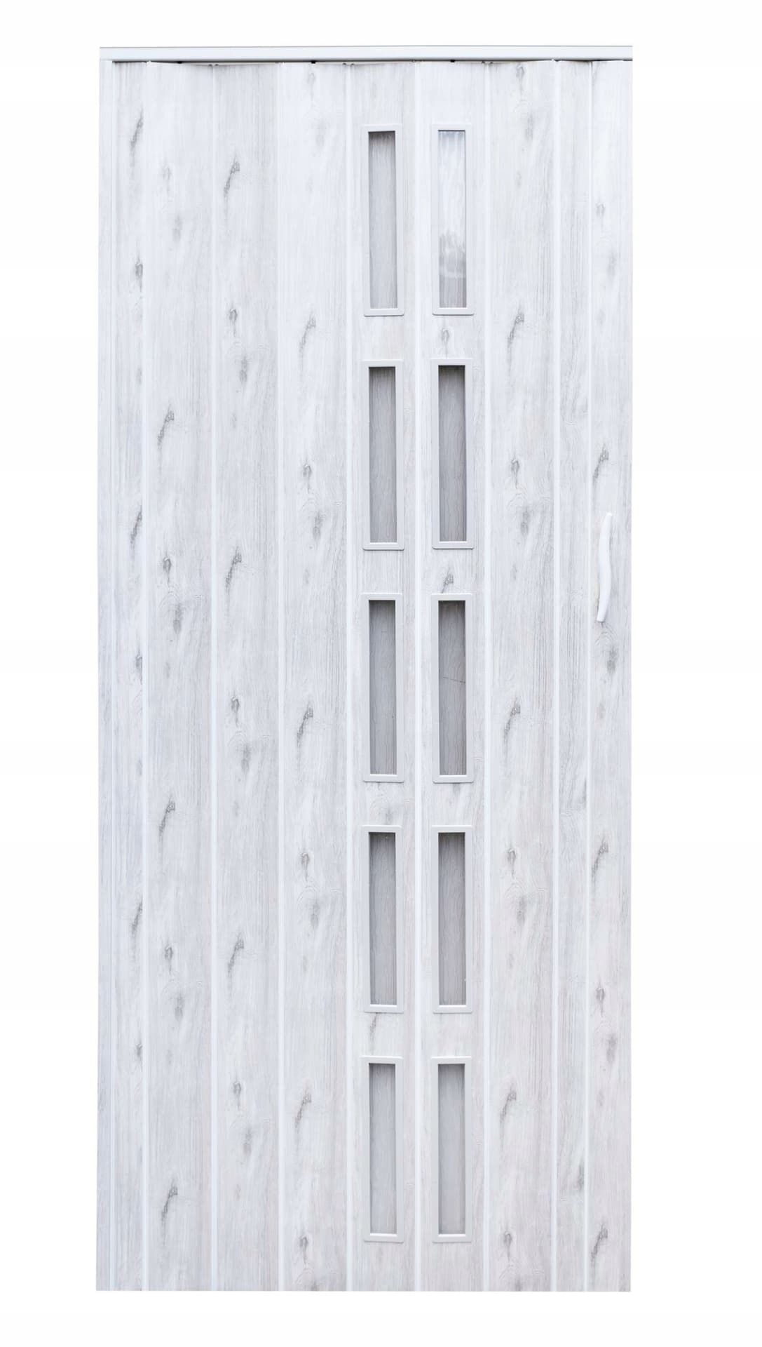 

Drzwi harmonijkowe 005S dąb alaska - 90 cm