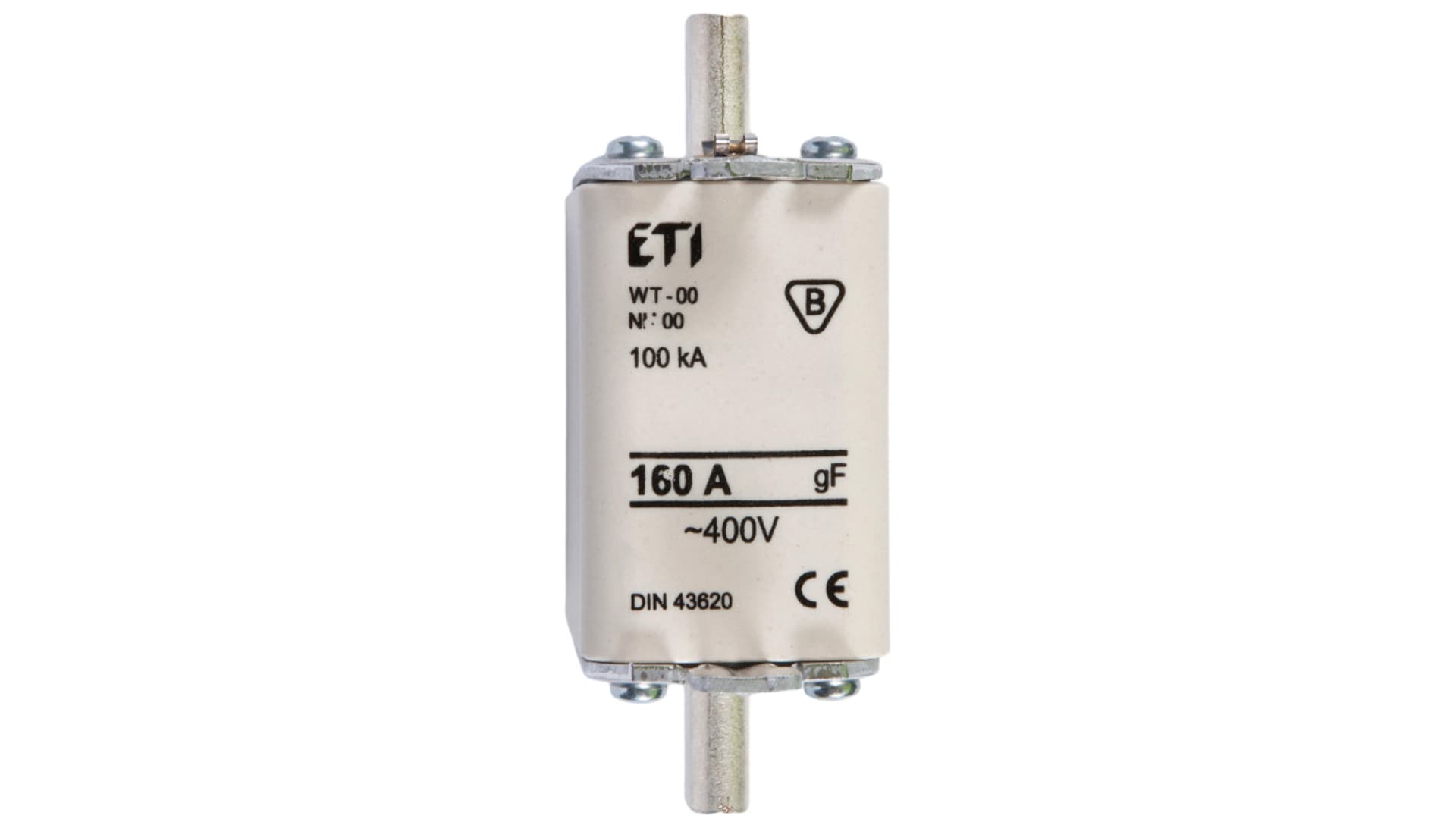 

Wkładka bezpiecznikowa NH00 160A gF 500V WT-00/gF/160A/P/500V 004119104