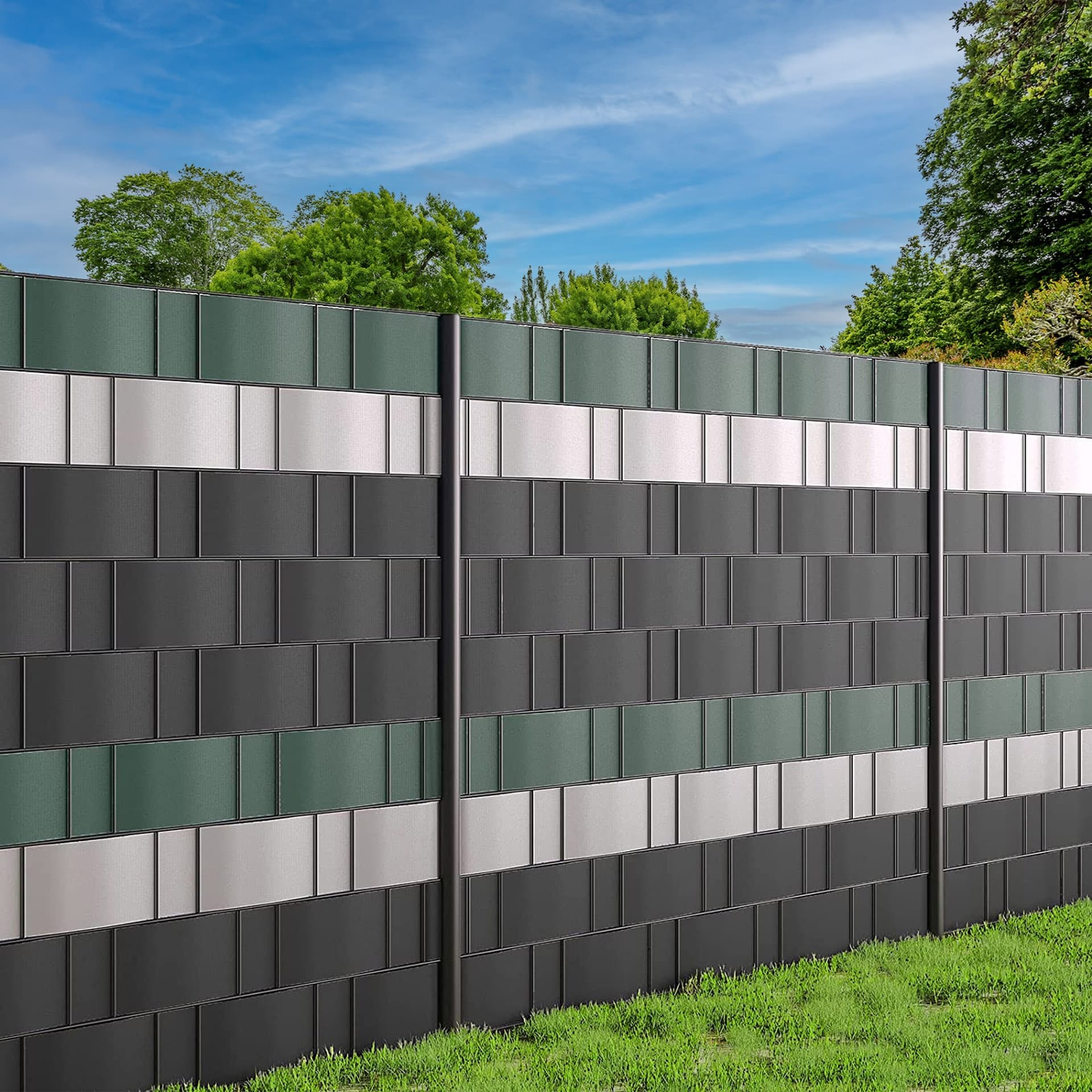 

Taśma ogrodzeniowa 19 cm x 35 m grafitowa osłona