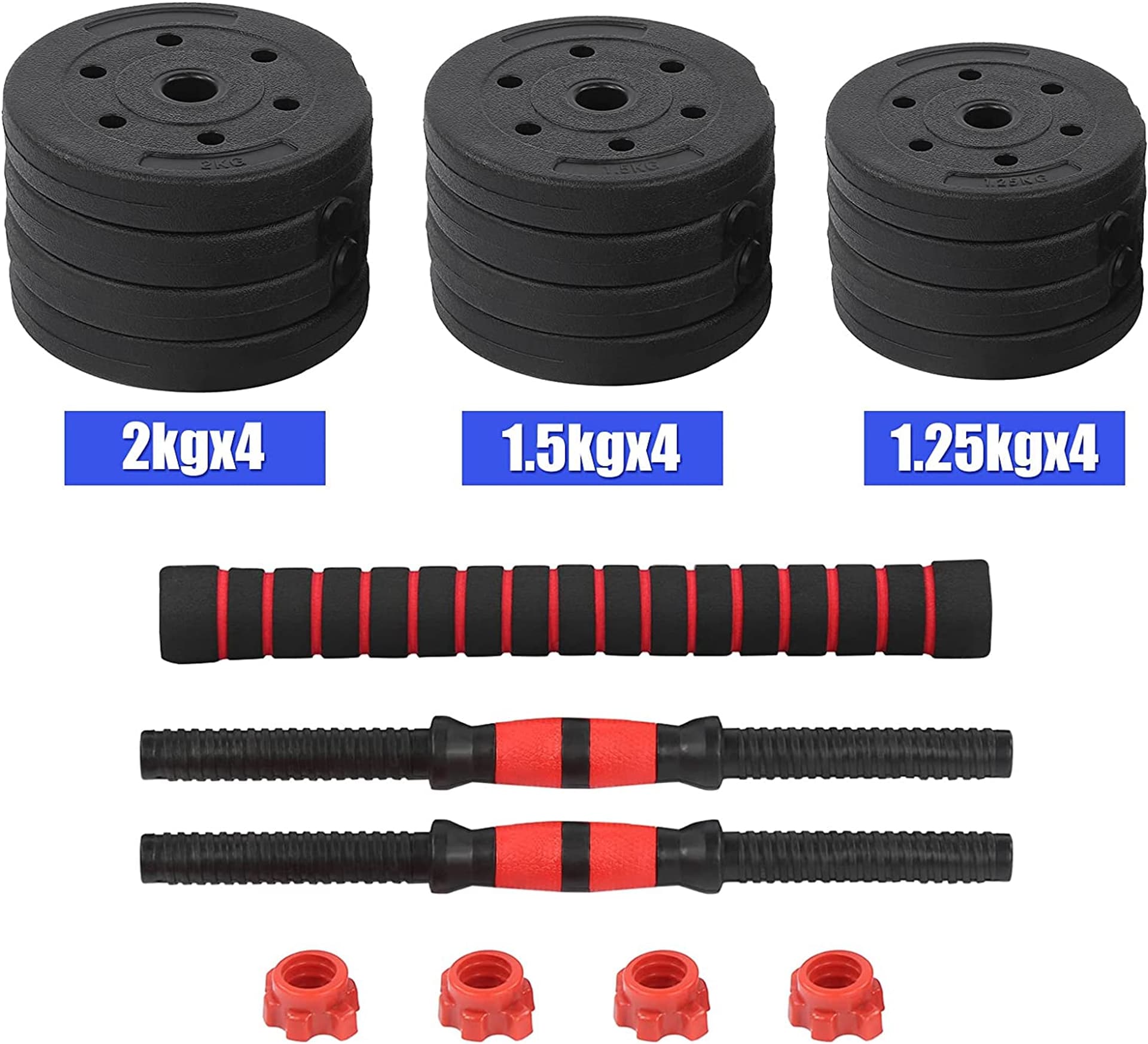 

Hantle sztanga 2w1 do ćwiczeń Maximus 2x 10kg