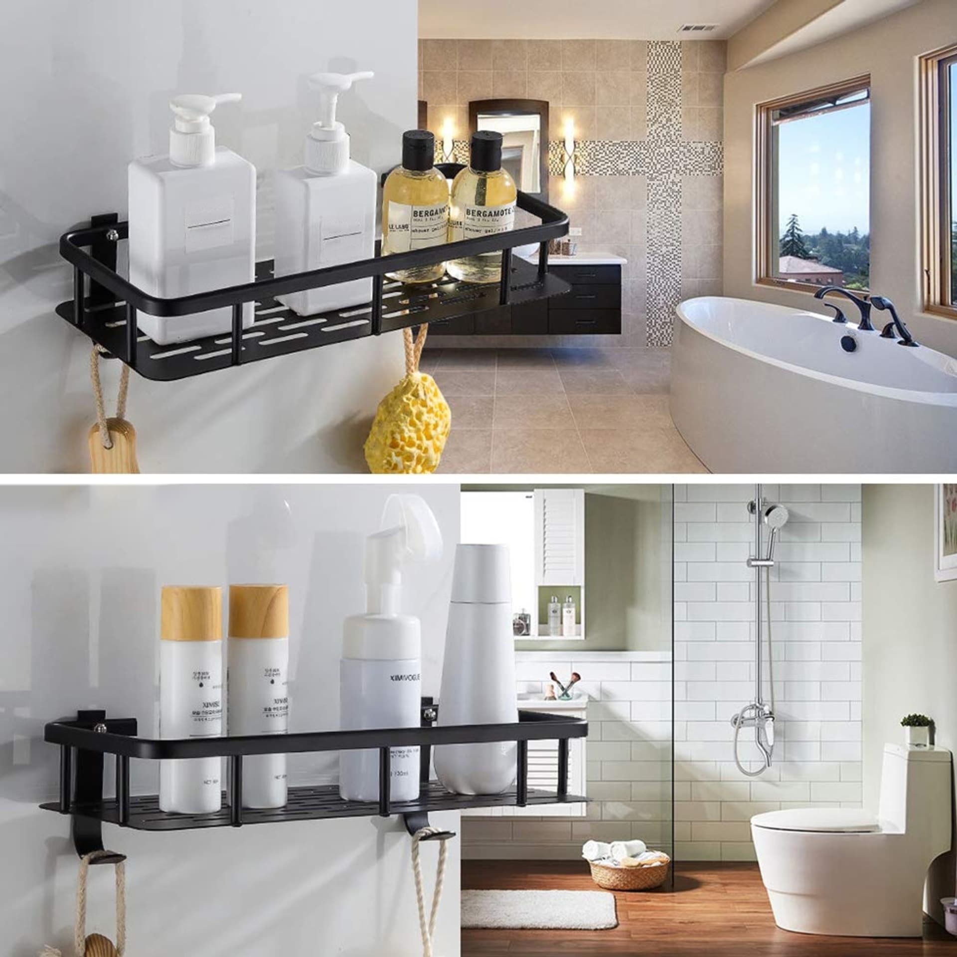 

Półka loft Itaka do łazienki pod prysznic