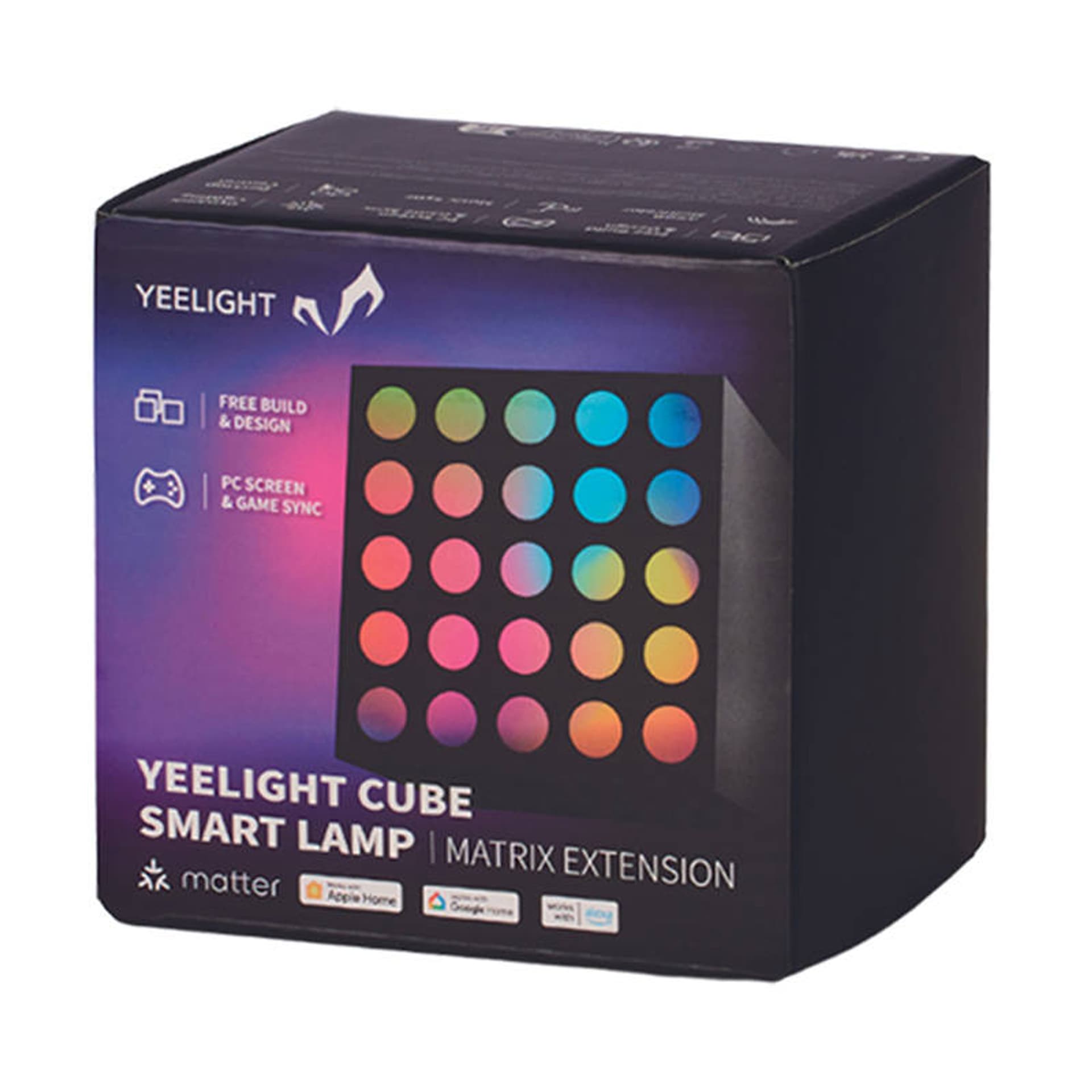 

Yeelight Świetlny panel gamingowy Smart Cube Light Matrix